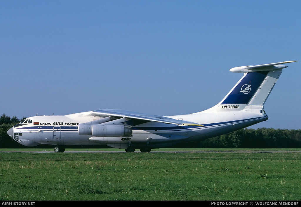 Aircraft Photo of EW-78848 | Ilyushin Il-76TD | Trans Avia Export | AirHistory.net #534812