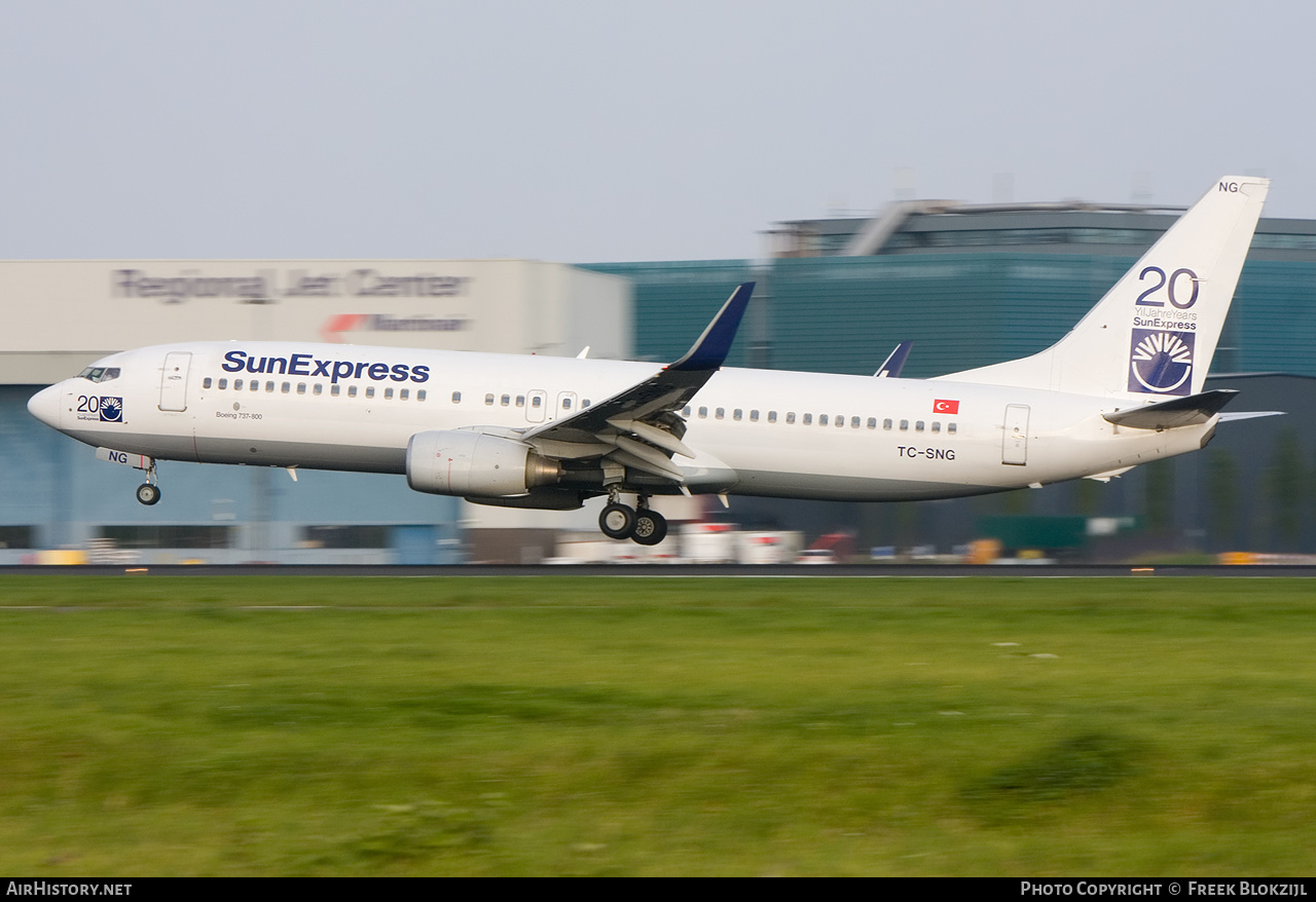 Aircraft Photo of TC-SNG | Boeing 737-8HC | SunExpress | AirHistory.net #534829