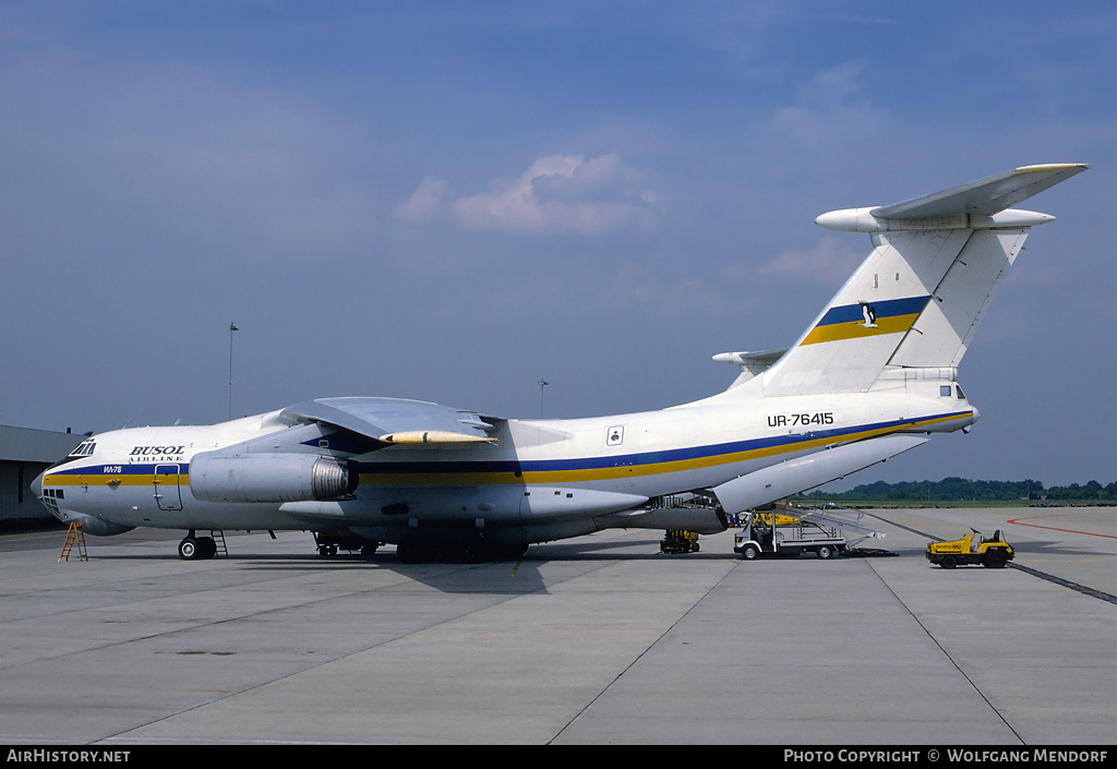 Aircraft Photo of UR-76415 | Ilyushin Il-78 | Busol Airline | AirHistory.net #534838