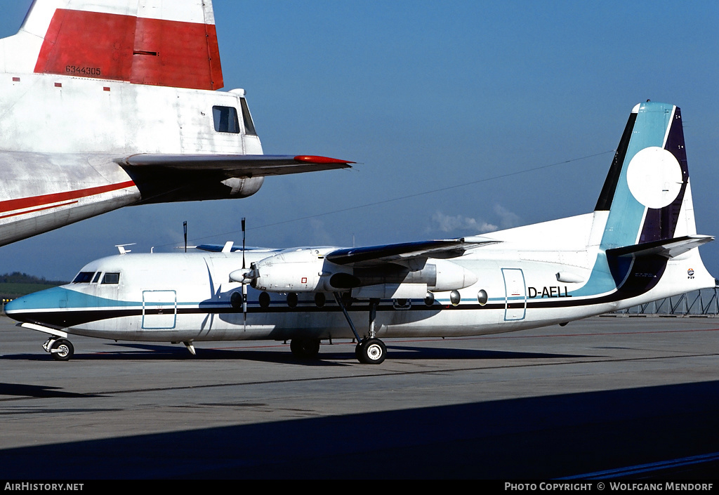 Aircraft Photo of D-AELL | Fokker F27-200 Friendship | Citylink Airways | AirHistory.net #534849