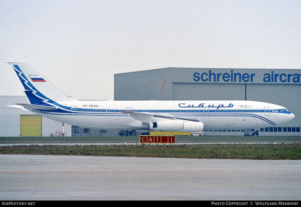 Aircraft Photo of RA-86105 | Ilyushin Il-86 | Sibir - Siberia Airlines | AirHistory.net #534851