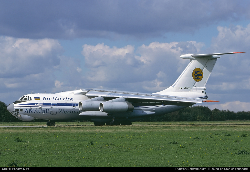 Aircraft Photo of UR-76778 | Ilyushin Il-76MD | Air Ukraine | AirHistory.net #534852