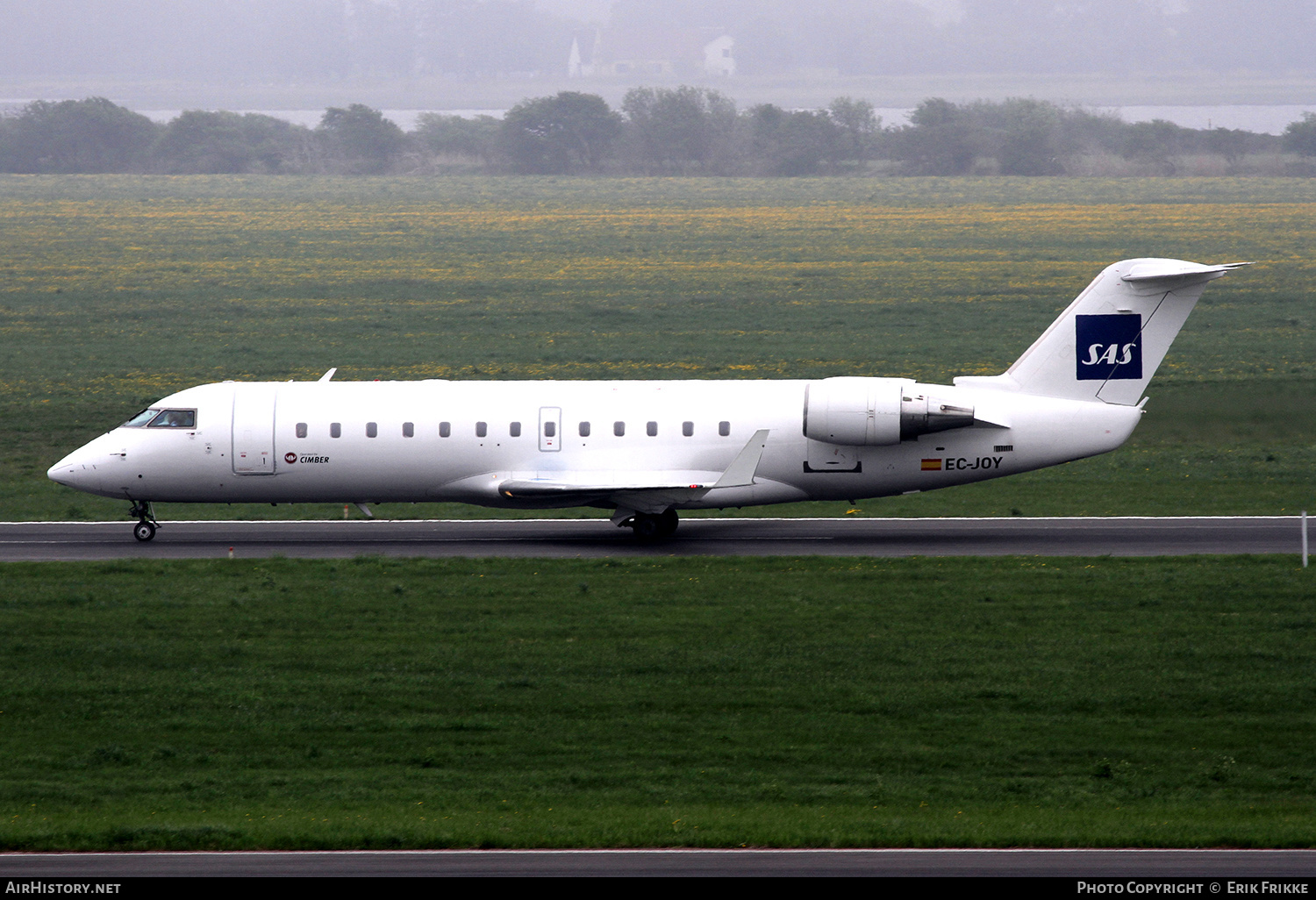 Aircraft Photo of EC-JOY | Bombardier CRJ-200ER (CL-600-2B19) | Scandinavian Airlines - SAS | AirHistory.net #534855