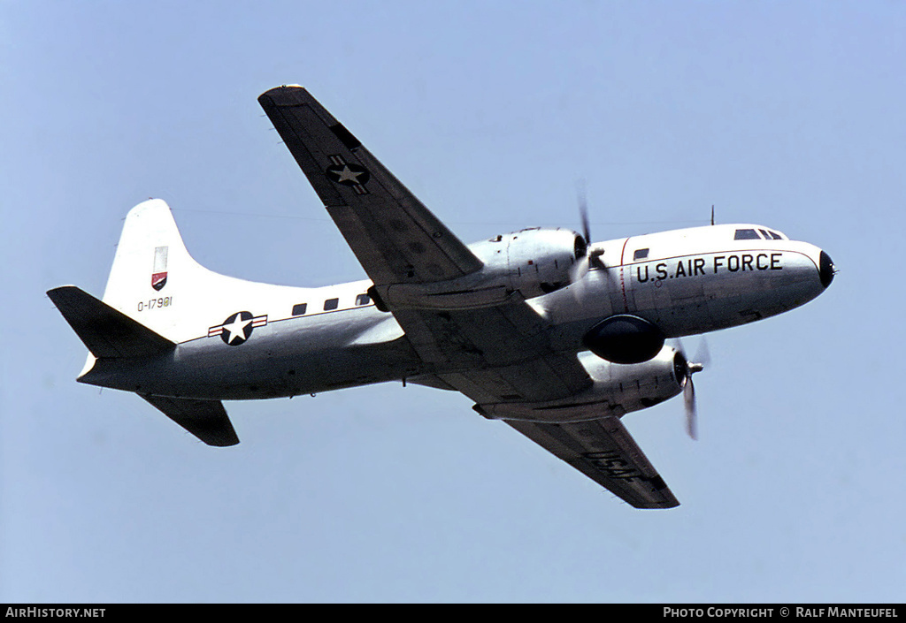 Aircraft Photo of 51-7901 / 0-17901 | Convair VT-29B | USA - Air Force | AirHistory.net #534857