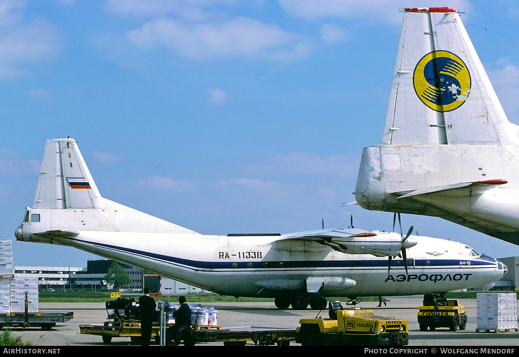 Aircraft Photo of RA-11338 | Antonov An-12B | Aeroflot | AirHistory.net #534860