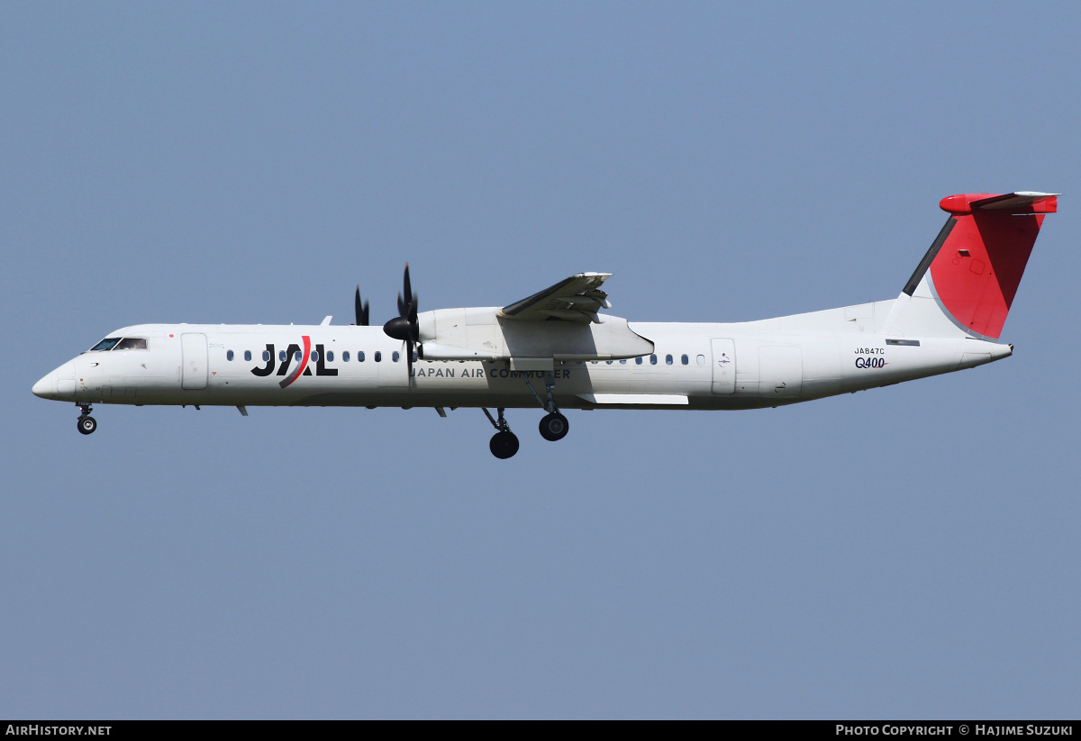 Aircraft Photo of JA847C | Bombardier DHC-8-402 Dash 8 | Japan Airlines - JAL | AirHistory.net #534865