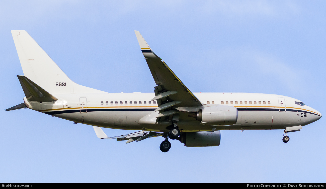 Aircraft Photo of 168981 / 8981 | Boeing C-40A Clipper | USA - Navy | AirHistory.net #534876