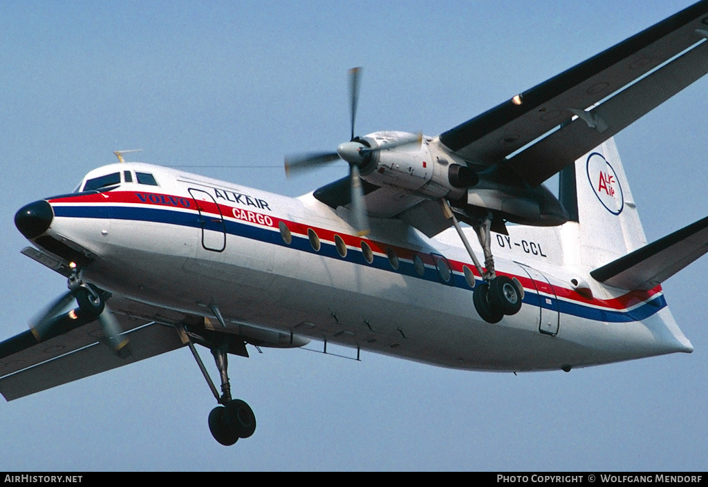 Aircraft Photo of OY-CCL | Fokker F27-600 Friendship | Alkair Cargo | AirHistory.net #534884