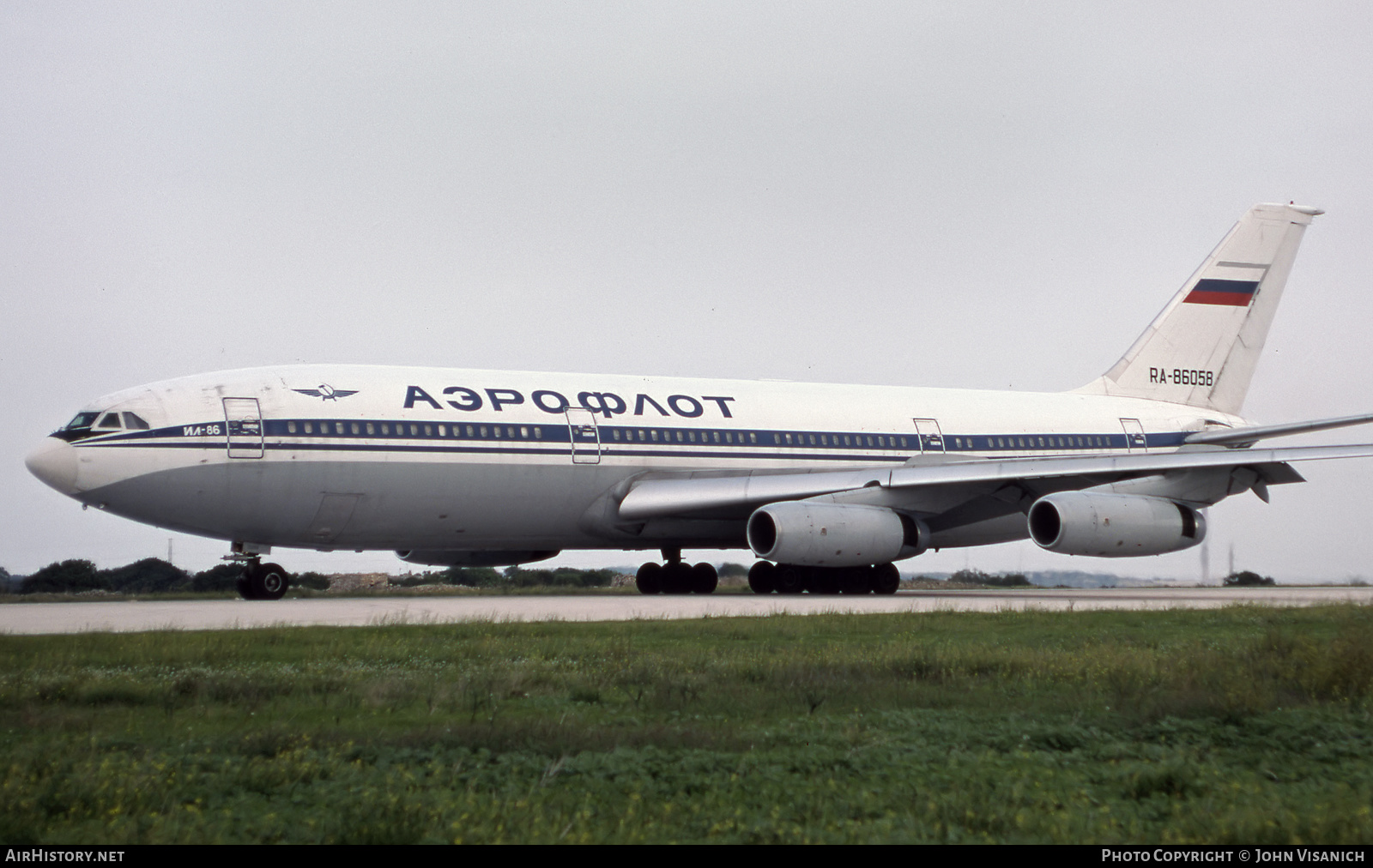 Aircraft Photo of RA-86058 | Ilyushin Il-86 | Aeroflot | AirHistory.net #534886