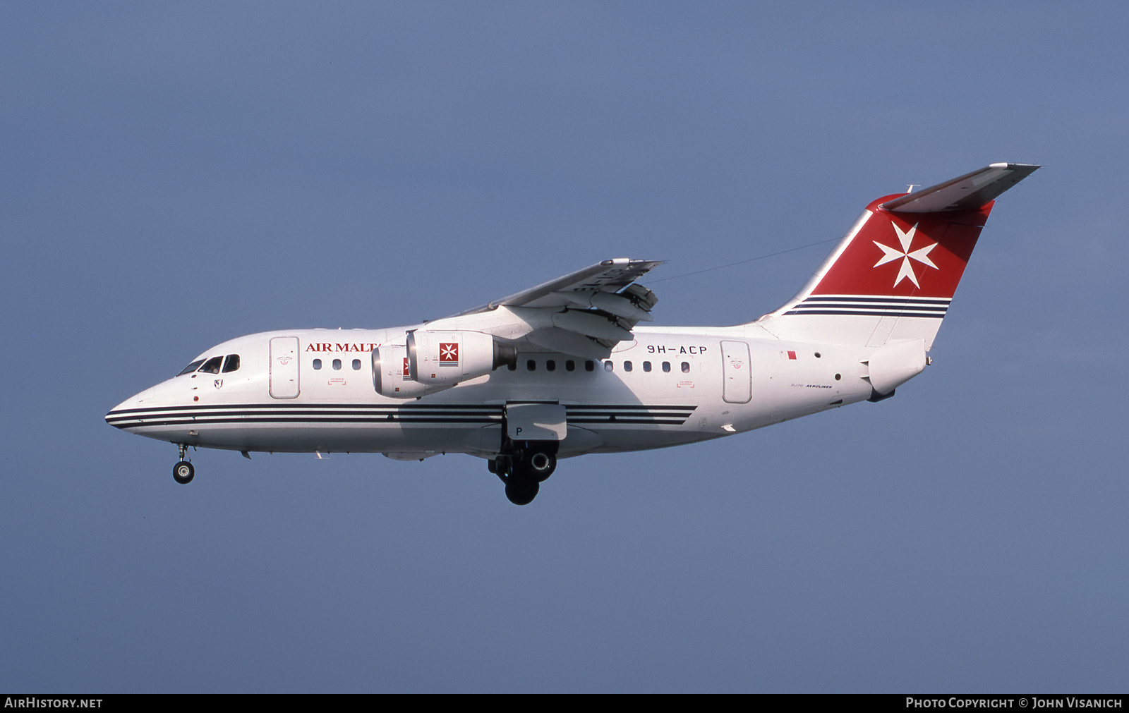 Aircraft Photo of 9H-ACP | British Aerospace Avro 146-RJ70 | Air Malta | AirHistory.net #534888