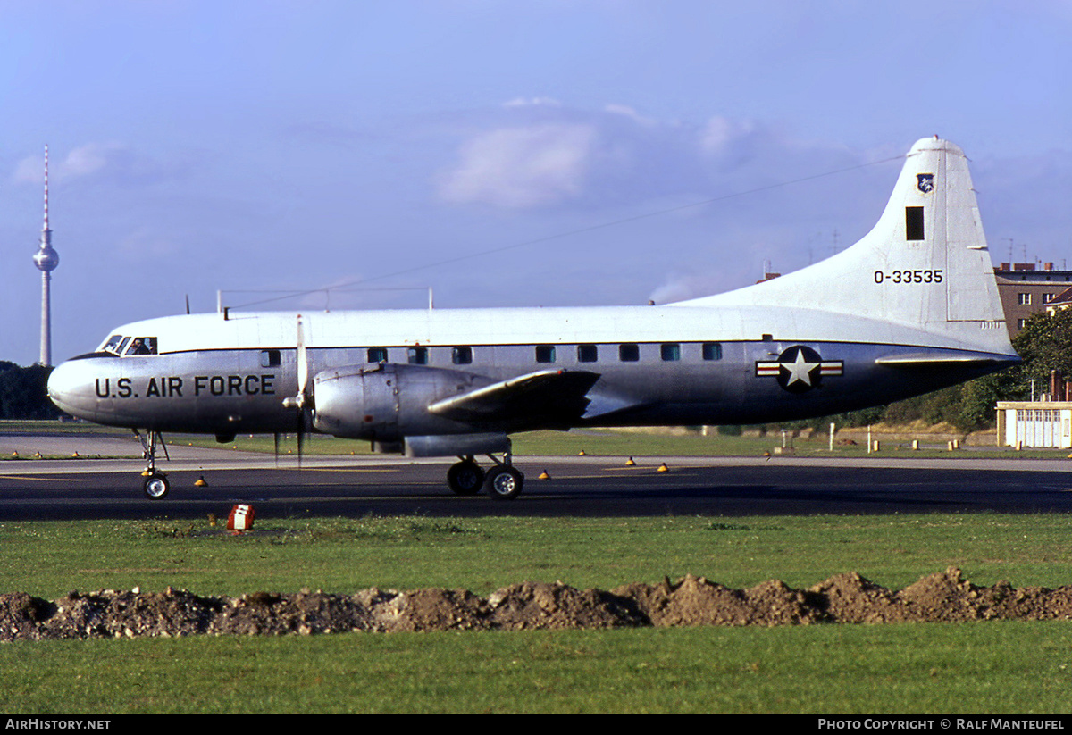 Aircraft Photo of 53-3535 / 0-33535 | Convair T-29D | USA - Air Force | AirHistory.net #534889