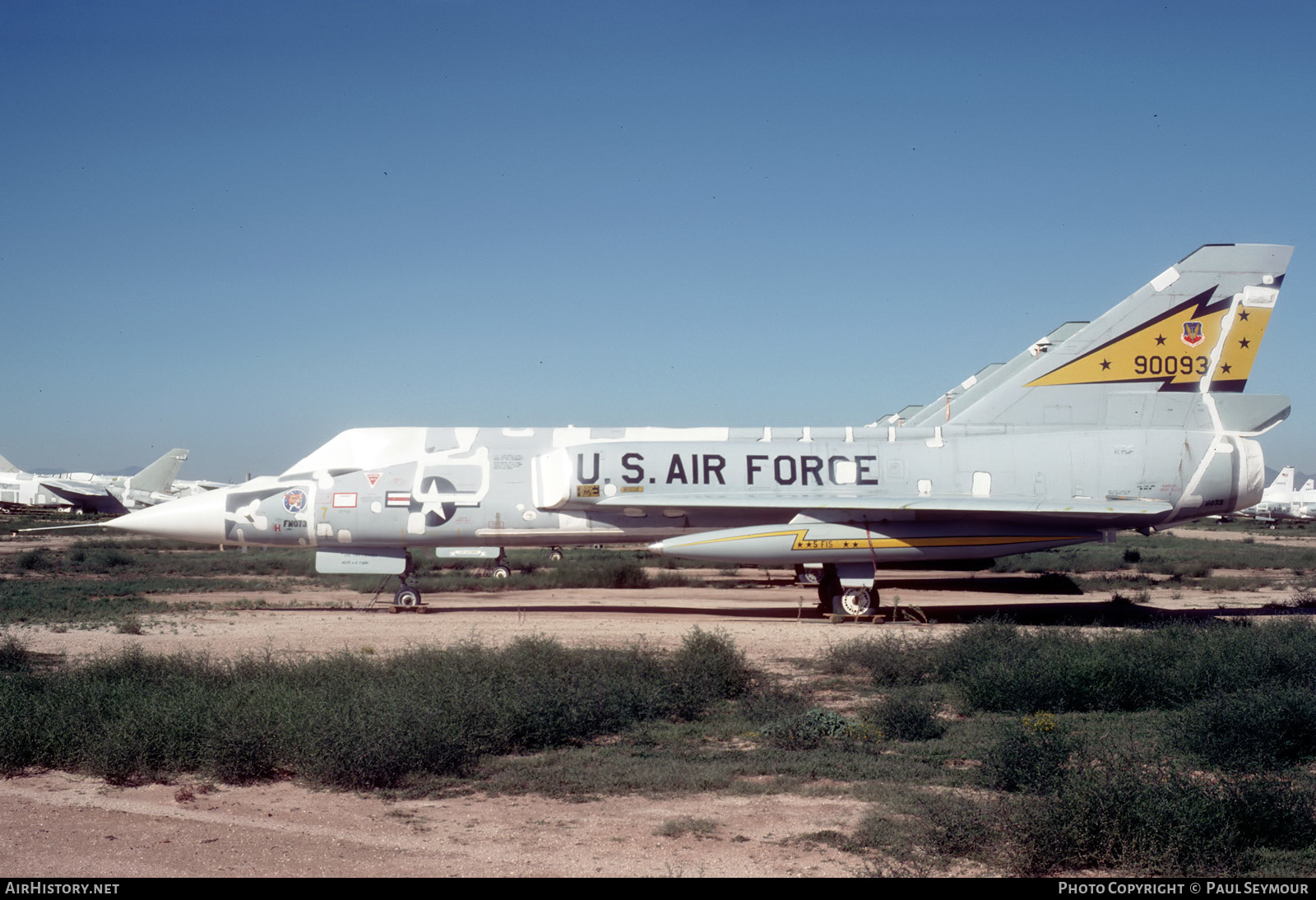 Aircraft Photo of 59-0093 / 90093 | Convair F-106A Delta Dart | USA - Air Force | AirHistory.net #534897