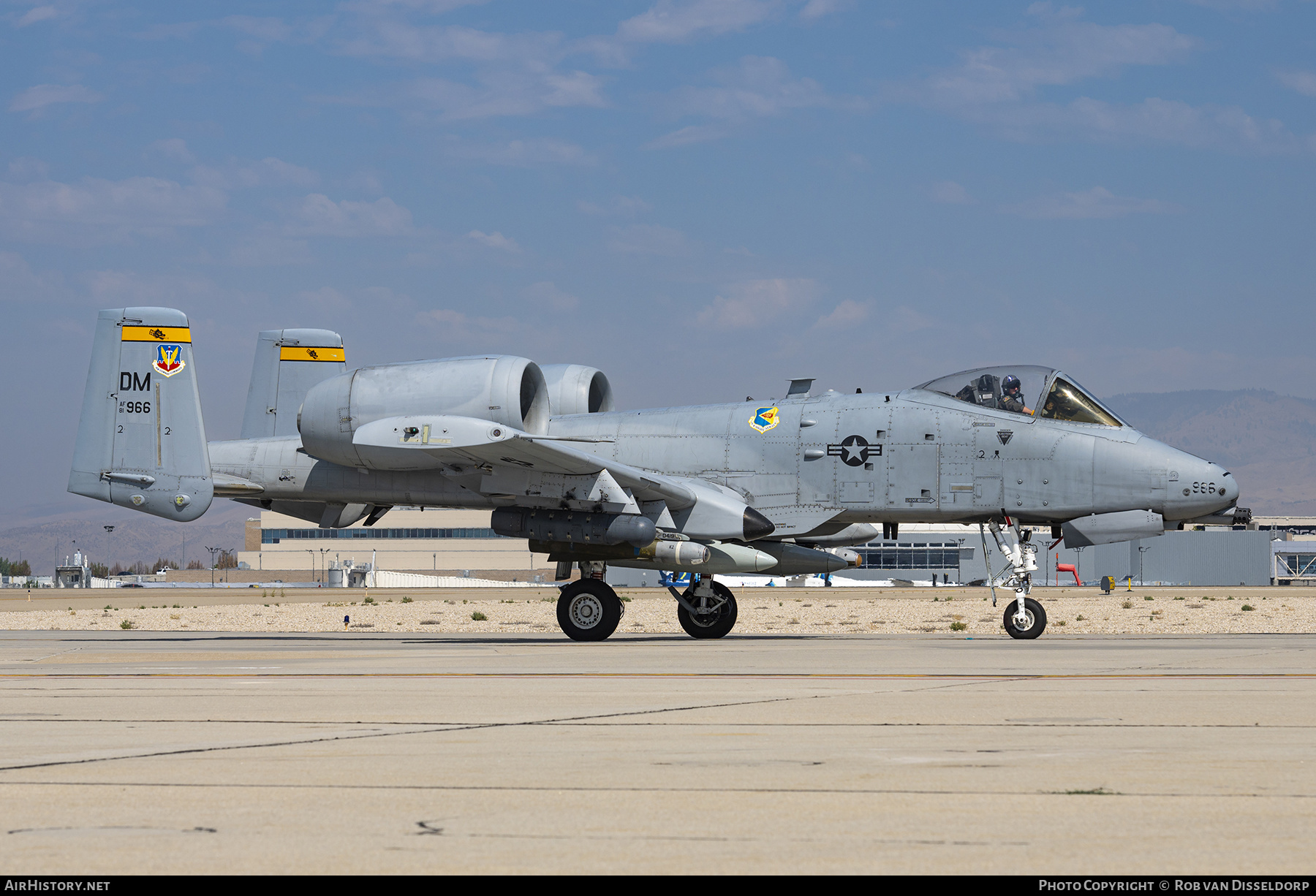 Aircraft Photo of 81-0966 / AF81-966 | Fairchild A-10A Thunderbolt II | USA - Air Force | AirHistory.net #534911