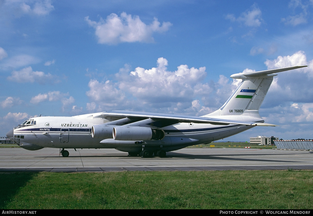 Aircraft Photo of UK-76805 | Ilyushin Il-76TD | Uzbekistan Airways | AirHistory.net #534913