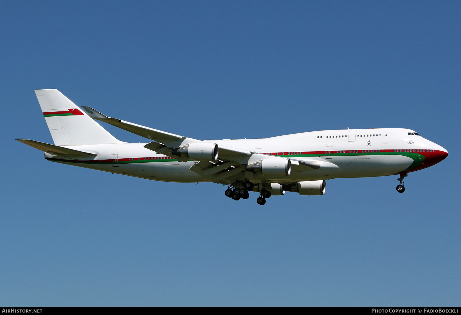 Aircraft Photo of A4O-OMN | Boeing 747-430 | Oman Government | AirHistory.net #534924
