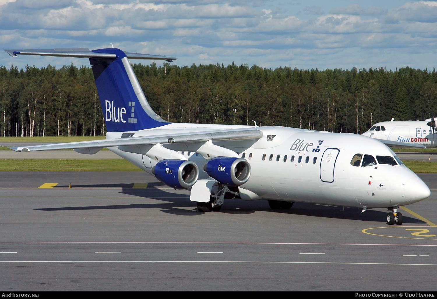 Aircraft Photo of OH-SAK | BAE Systems Avro 146-RJ85 | Blue1 | AirHistory.net #534936