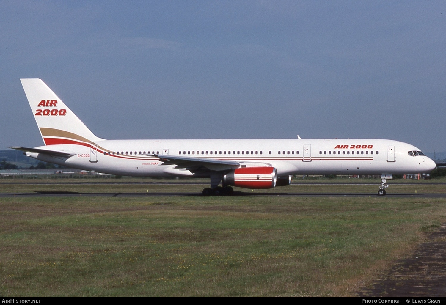 Aircraft Photo of G-OOOG | Boeing 757-23A | Air 2000 | AirHistory.net #534939