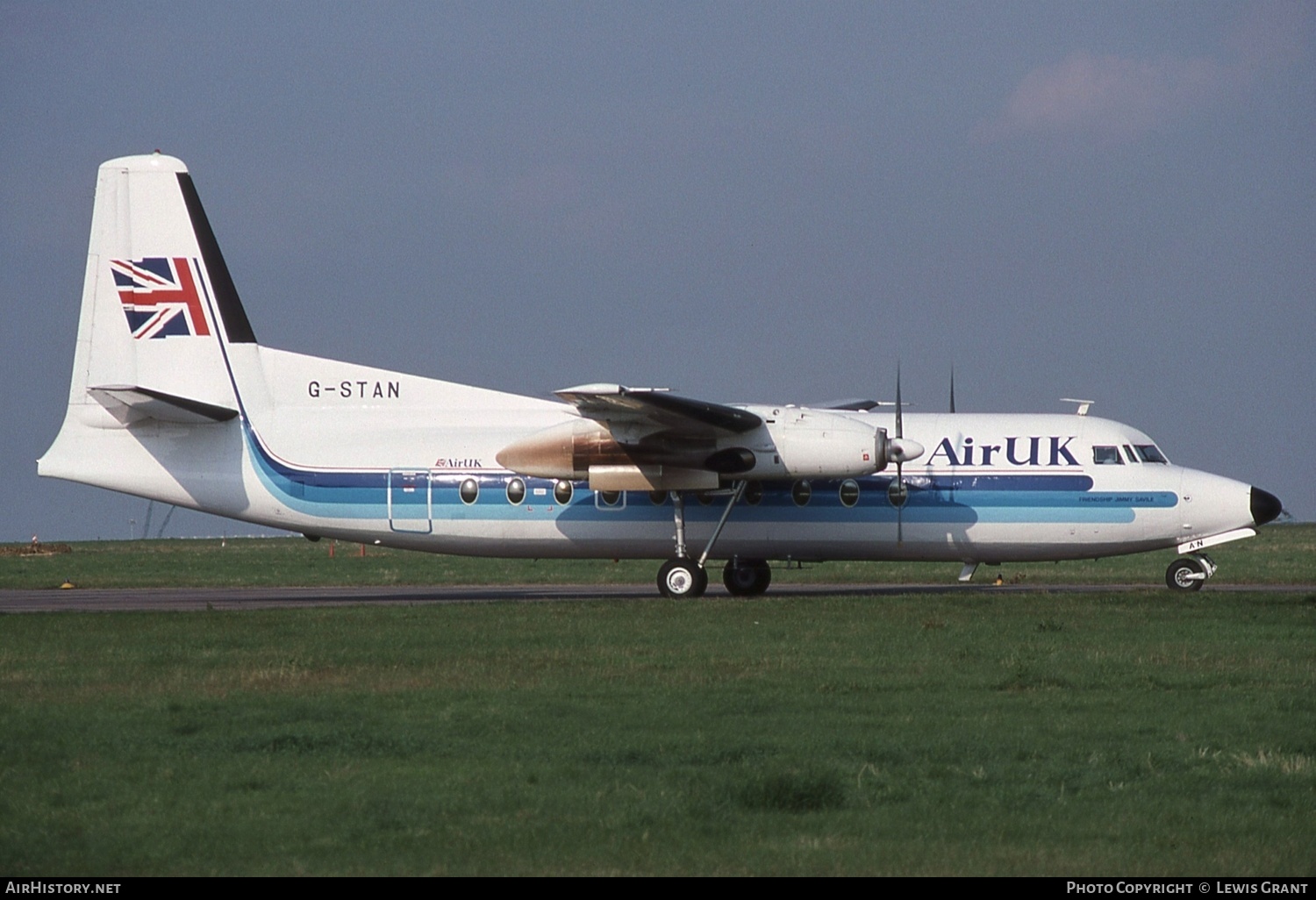 Aircraft Photo of G-STAN | Fokker F27-200 Friendship | Air UK | AirHistory.net #534942