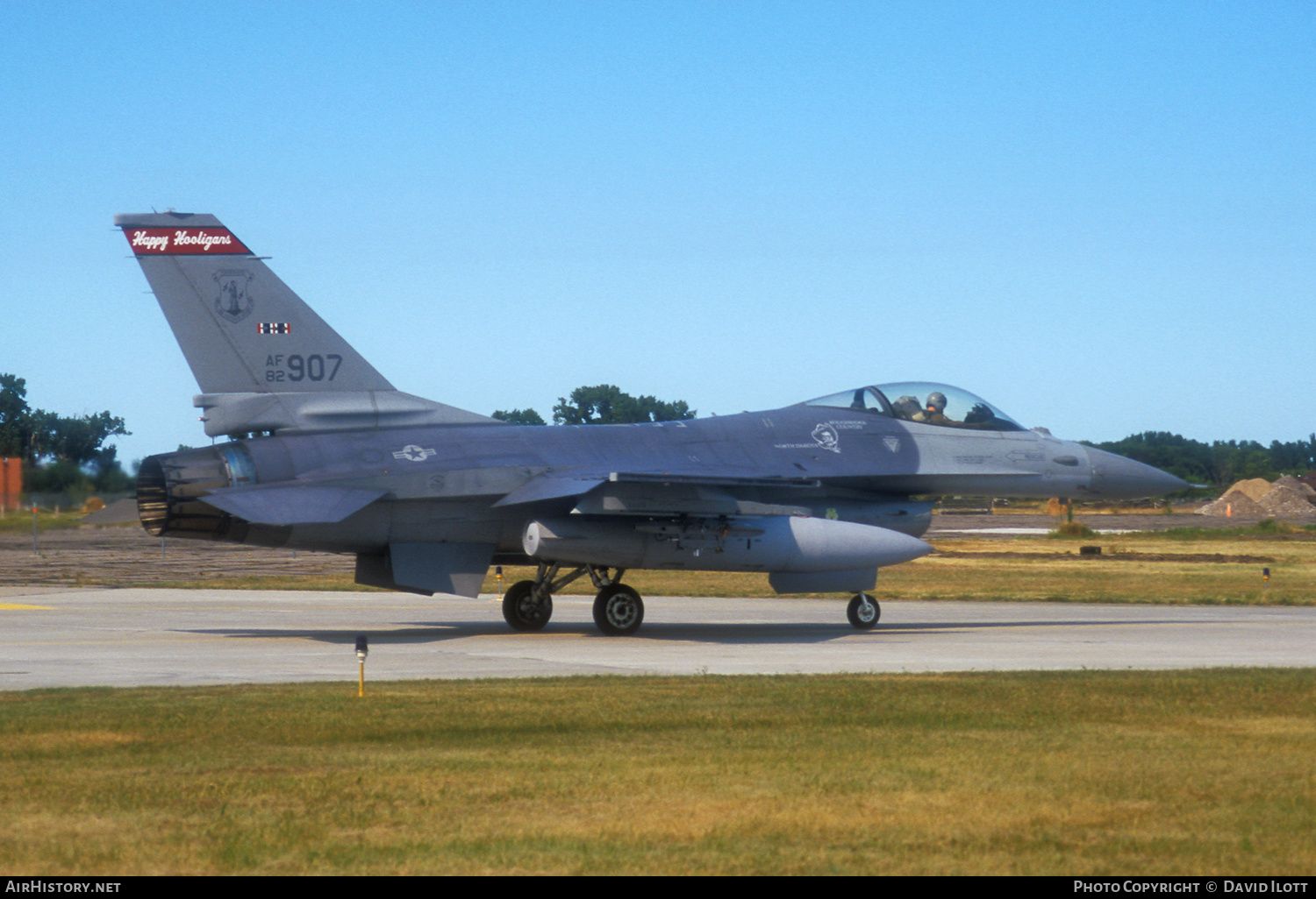 Aircraft Photo of 82-0907 / AF82-907 | General Dynamics F-16A/ADF Fighting Falcon | USA - Air Force | AirHistory.net #534946