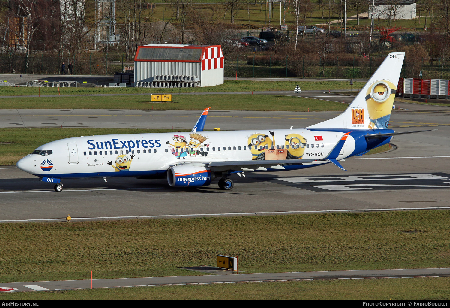 Aircraft Photo of TC-SOH | Boeing 737-800 | SunExpress | AirHistory.net #534950