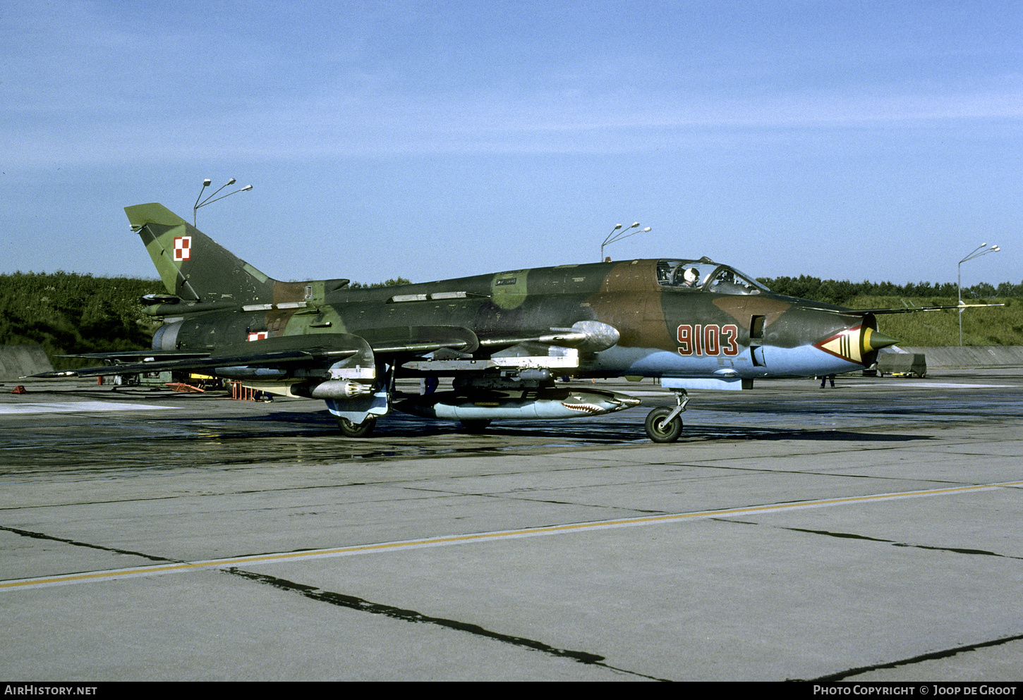 Aircraft Photo of 9103 | Sukhoi Su-22M4 | Poland - Air Force | AirHistory.net #534952