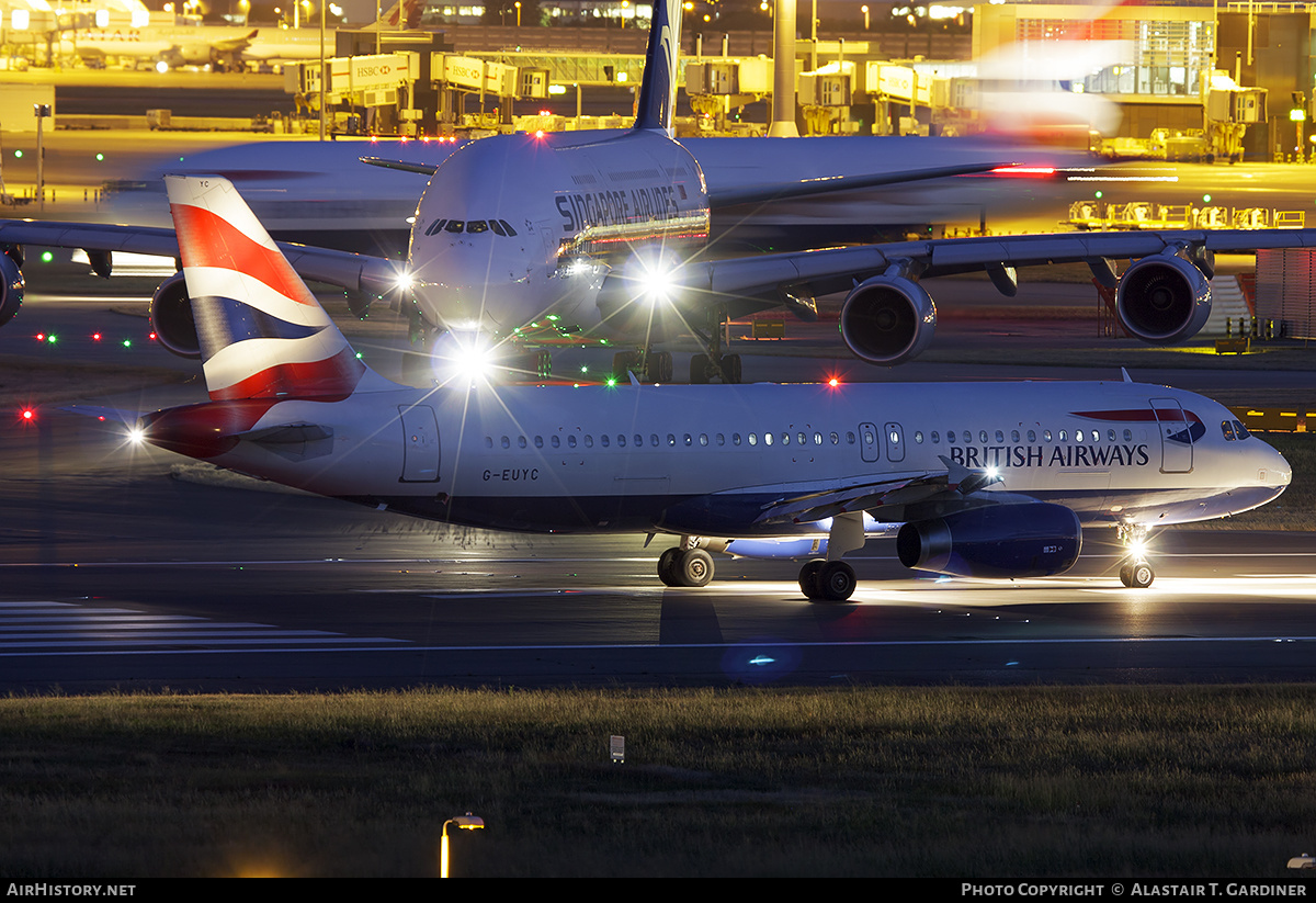 Aircraft Photo of G-EUYC | Airbus A320-232 | British Airways | AirHistory.net #534963