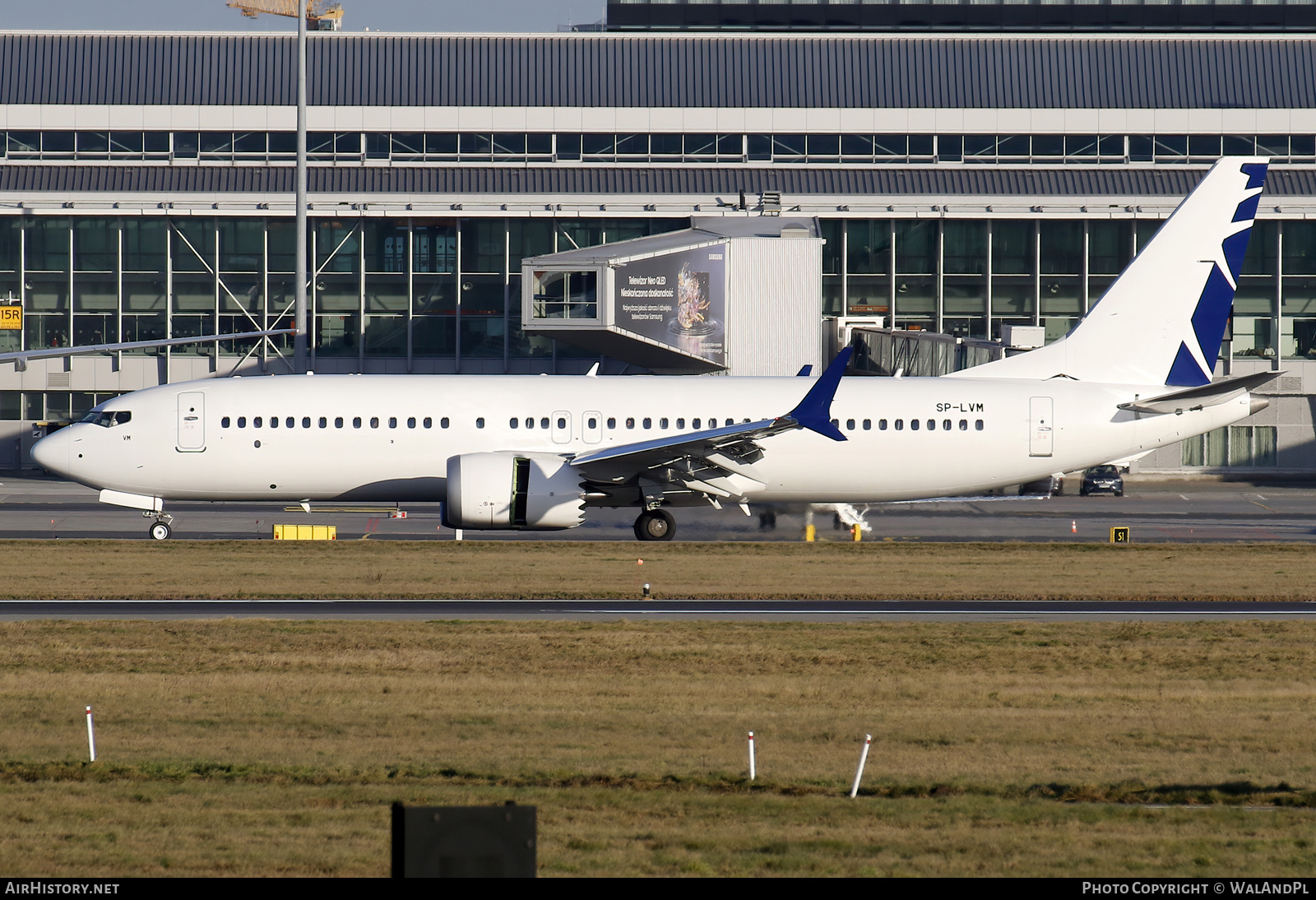 Aircraft Photo of SP-LVM | Boeing 737-8 Max 8 | Blue Air | AirHistory.net #534965