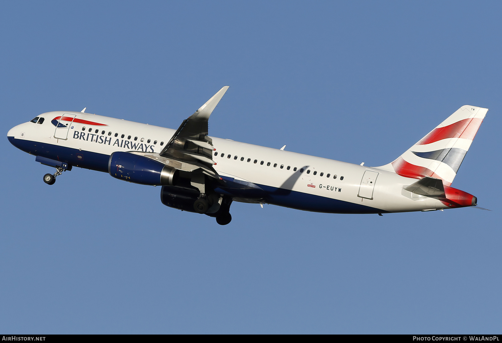 Aircraft Photo of G-EUYW | Airbus A320-232 | British Airways | AirHistory.net #534966
