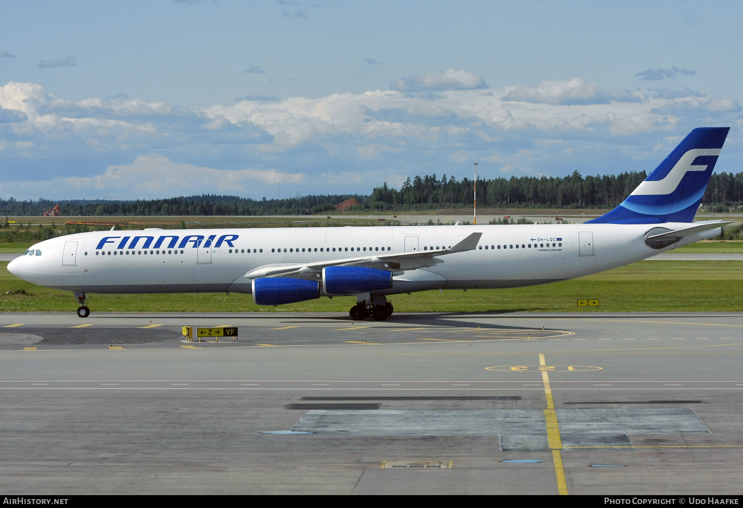 Aircraft Photo of OH-LQC | Airbus A340-313 | Finnair | AirHistory.net #534975