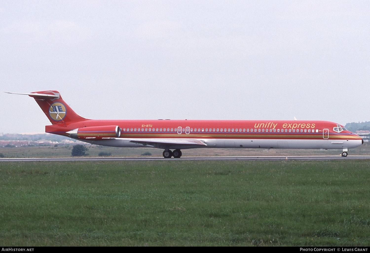 Aircraft Photo of EI-BTU | McDonnell Douglas MD-83 (DC-9-83) | Unifly Express | AirHistory.net #534993