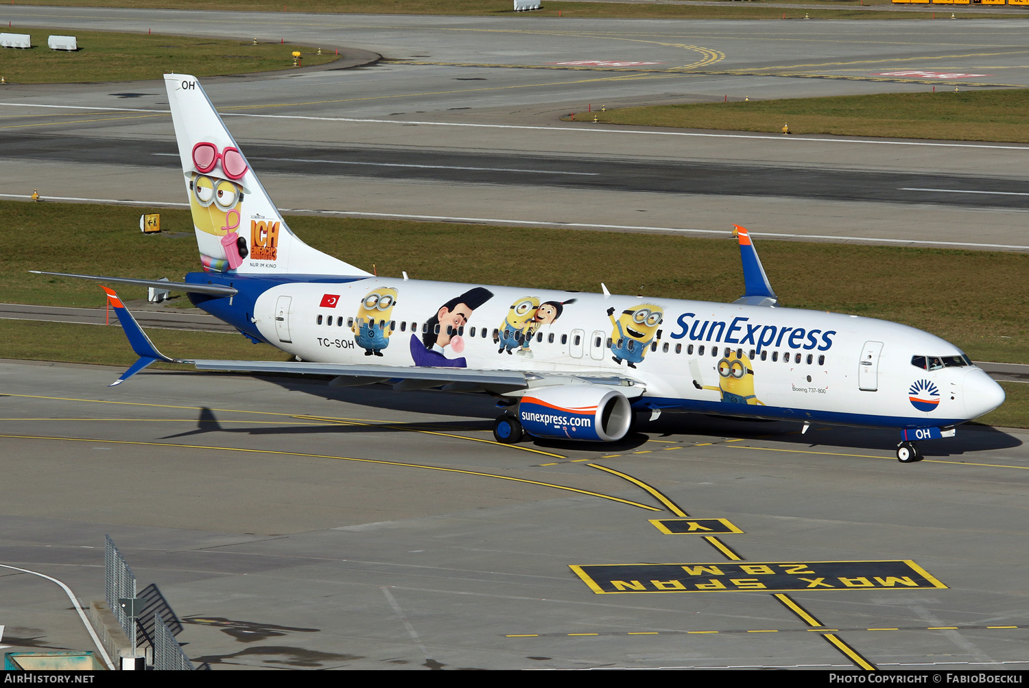 Aircraft Photo of TC-SOH | Boeing 737-800 | SunExpress | AirHistory.net #534998