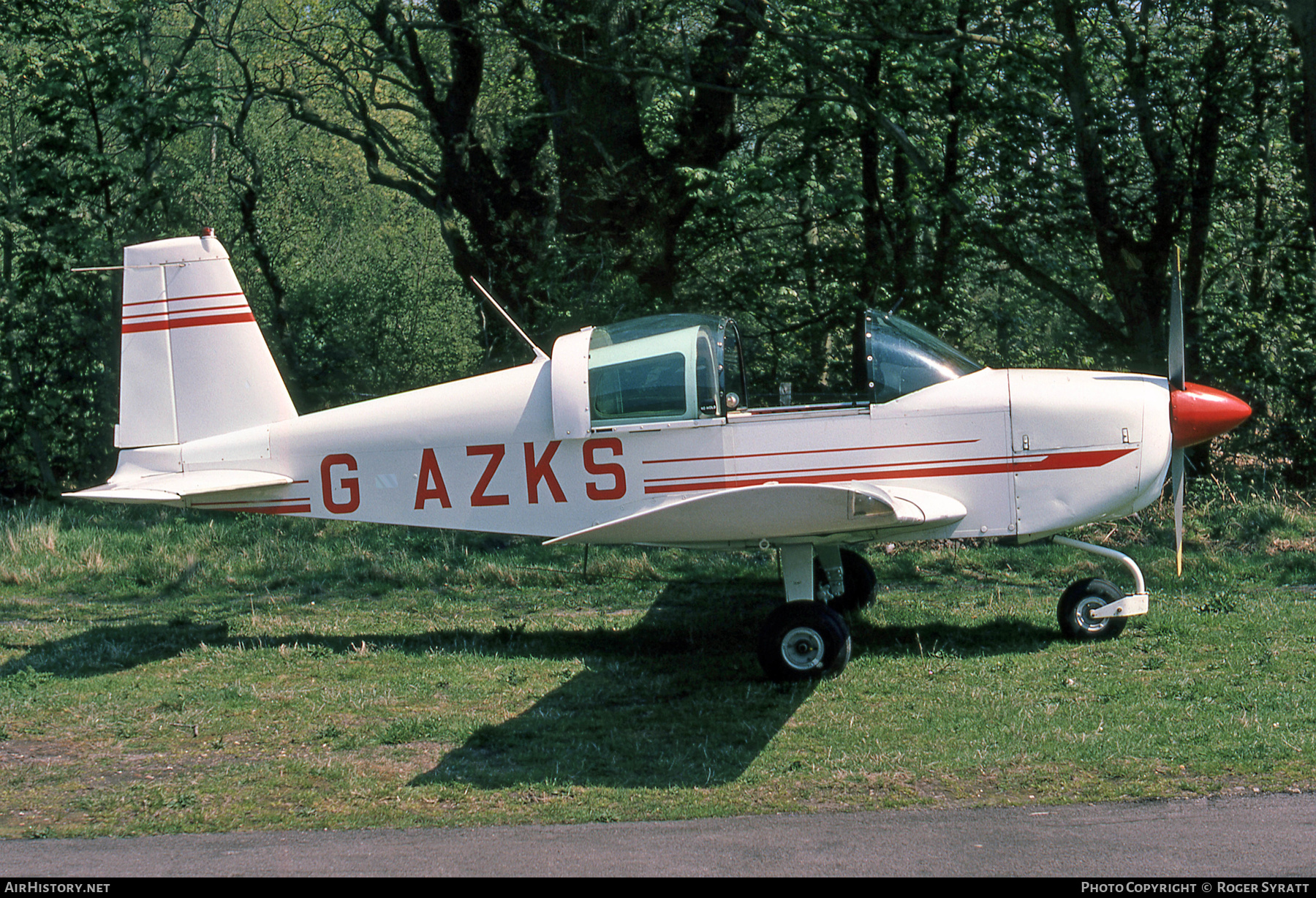 Aircraft Photo of G-AZKS | American AA-1 Yankee | AirHistory.net #535016