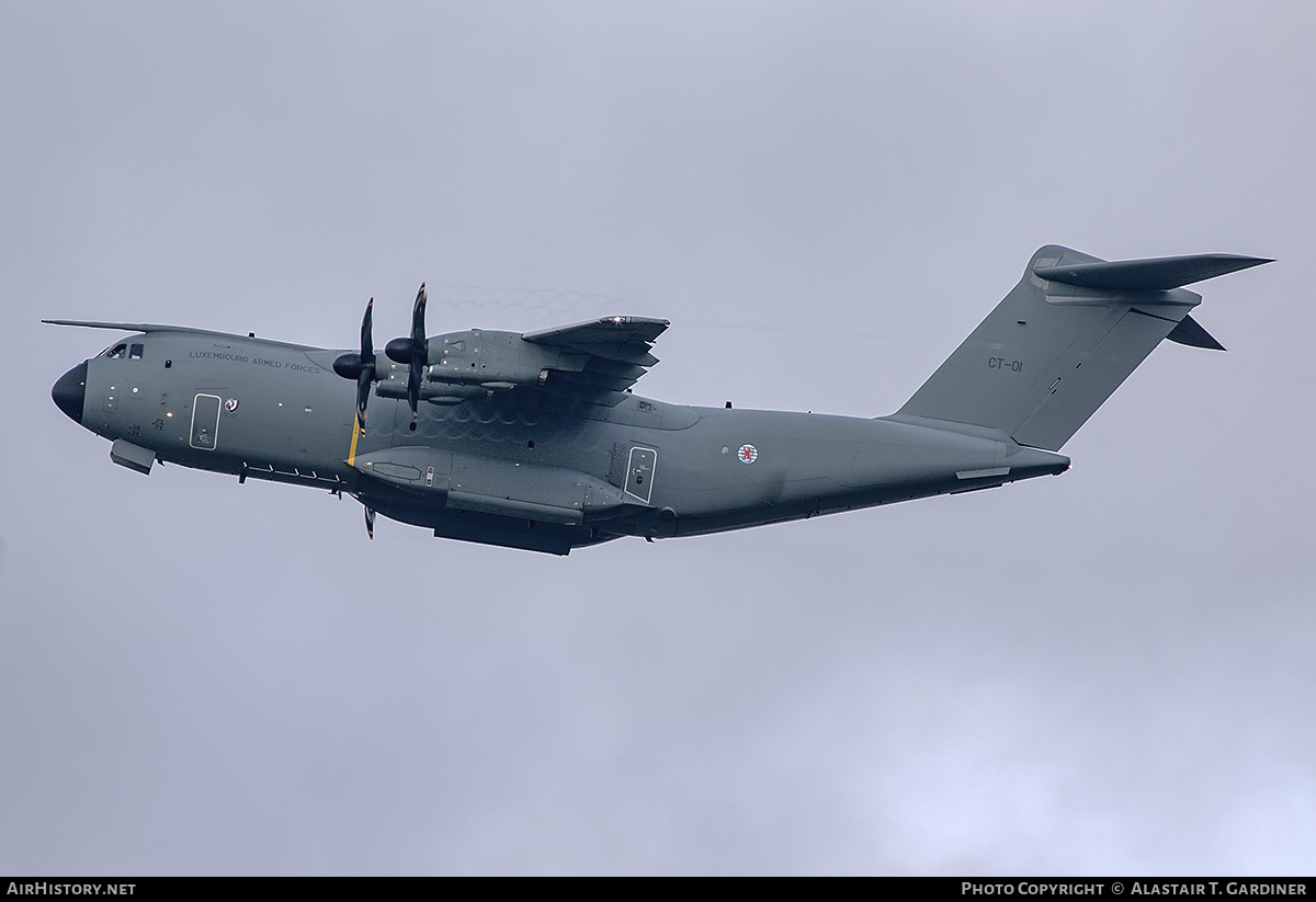 Aircraft Photo of CT-01 | Airbus A400M Atlas | Luxembourg - Air Force | AirHistory.net #535033