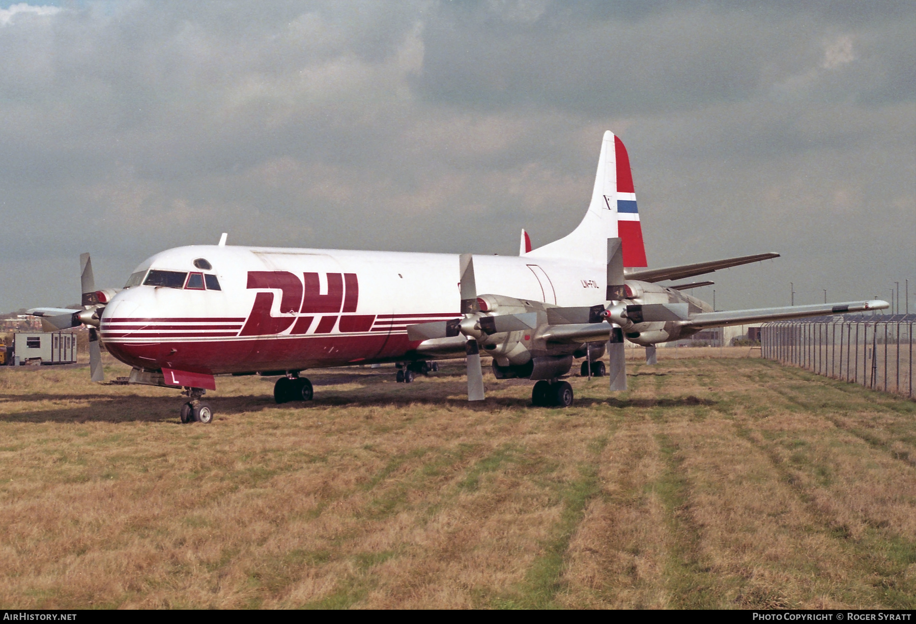 Aircraft Photo of LN-FOL | Lockheed L-188A(F) Electra | DHL Worldwide Express | AirHistory.net #535036