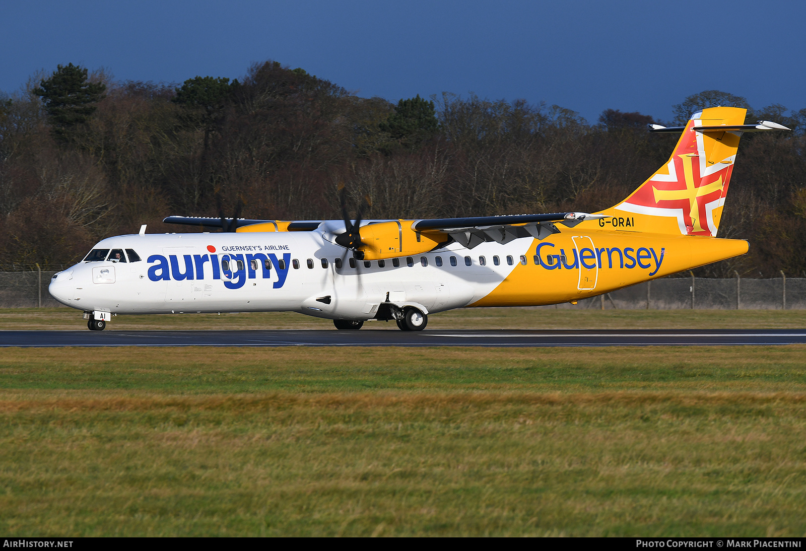 Aircraft Photo of G-ORAI | ATR ATR-72-600 (ATR-72-212A) | Aurigny Air Services | AirHistory.net #535048