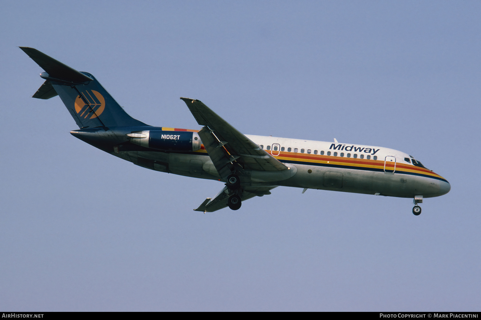 Aircraft Photo of N1062T | Douglas DC-9-15 | Midway Airlines | AirHistory.net #535057