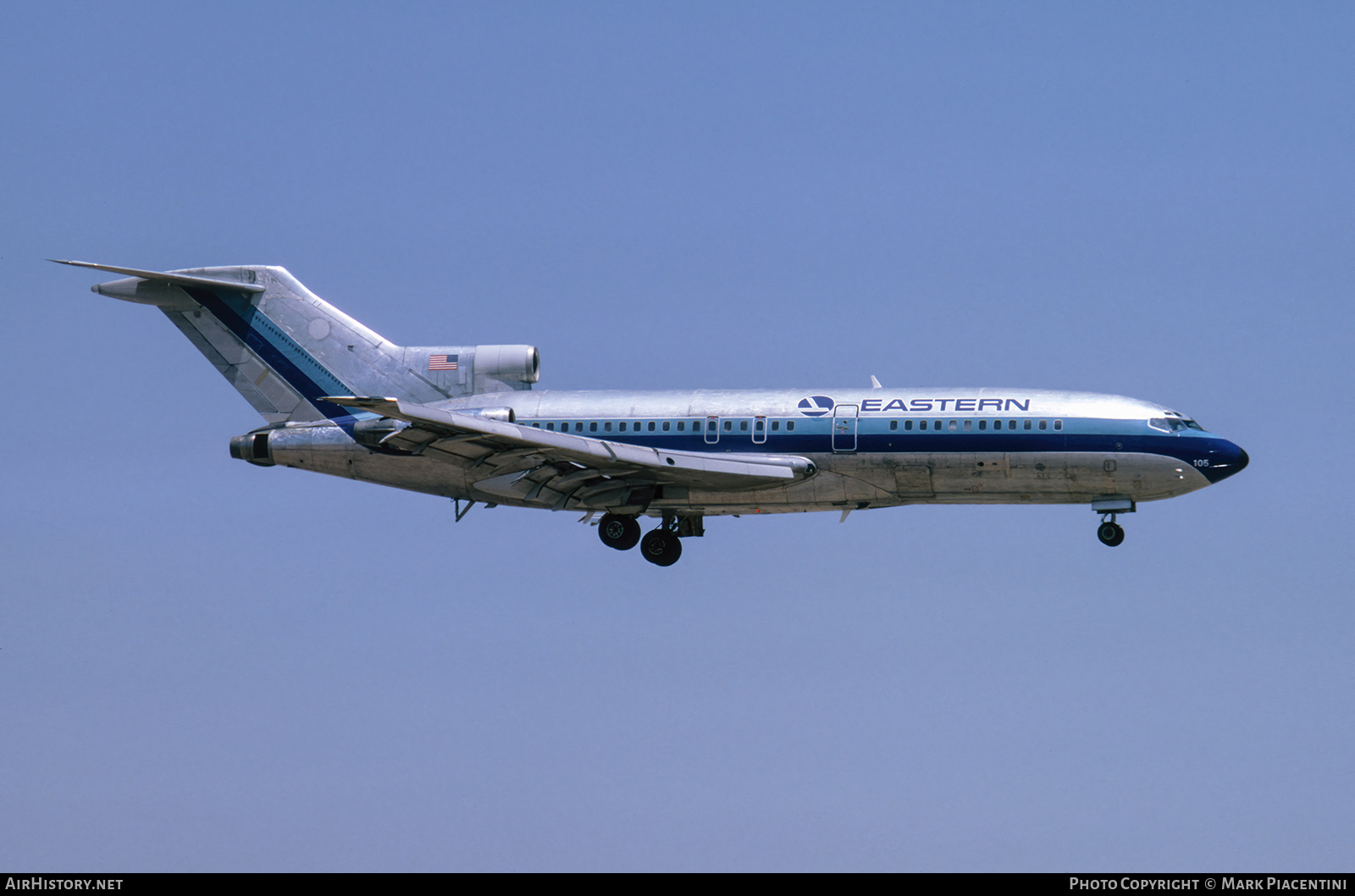 Aircraft Photo of N8105N | Boeing 727-25 | Eastern Air Lines | AirHistory.net #535058
