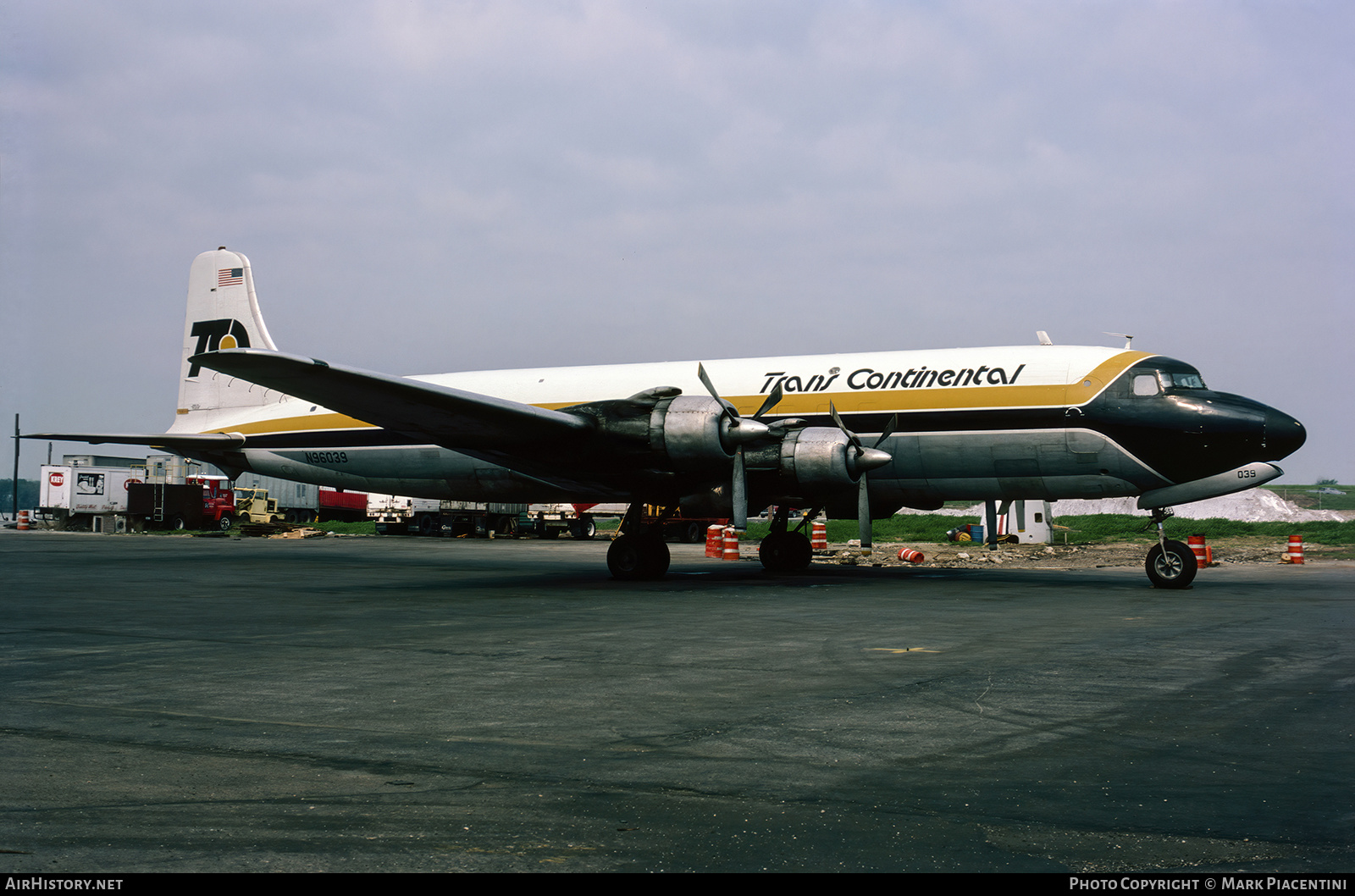 Aircraft Photo of N96039 | Douglas DC-6A | Trans Continental Airlines | AirHistory.net #535059