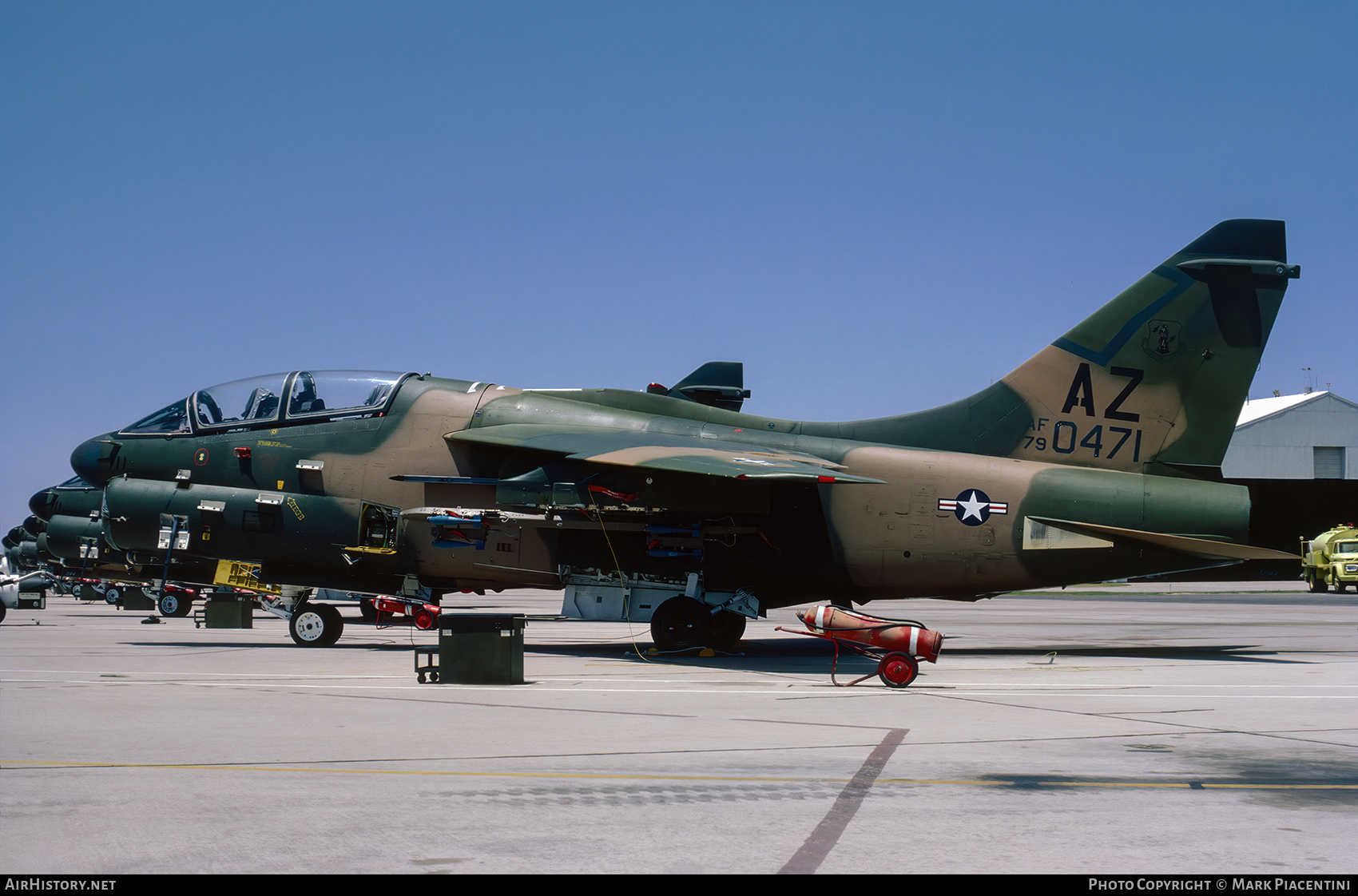 Aircraft Photo of 79-0471 / AF79-0471 | Vought A-7K Corsair II | USA - Air Force | AirHistory.net #535062