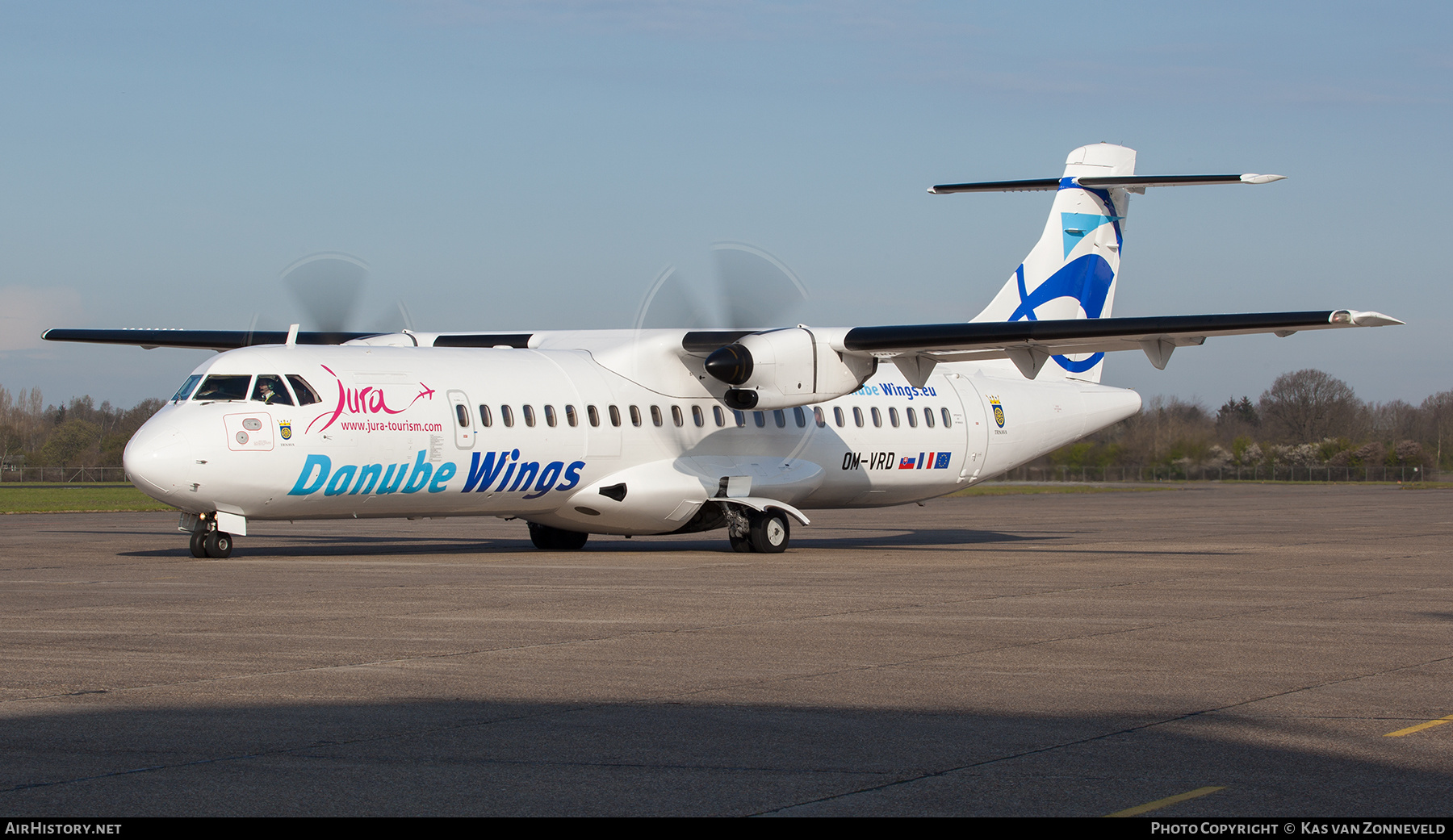 Aircraft Photo of OM-VRD | ATR ATR-72-202 | Danube Wings | AirHistory.net #535068