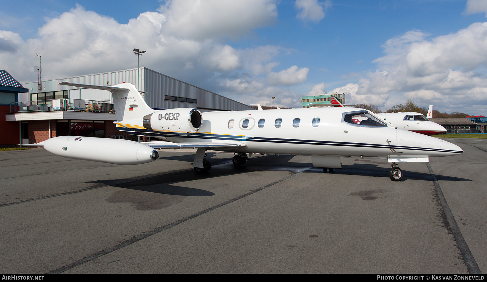 Aircraft Photo of D-CEXP | Gates Learjet 35A | Air Alliance Express | AirHistory.net #535074