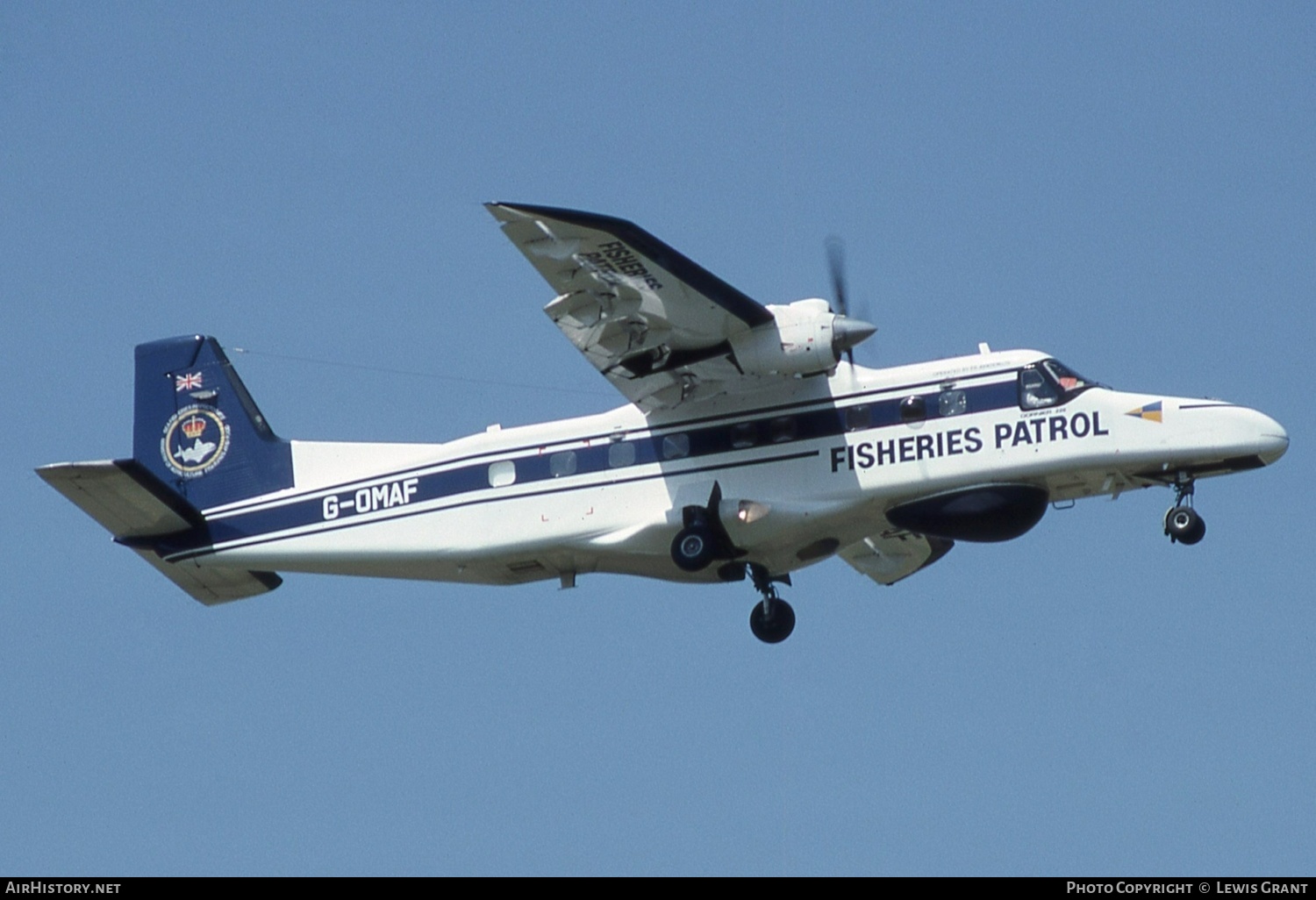 Aircraft Photo of G-OMAF | Dornier 228-200 | Fisheries Patrol | AirHistory.net #535086