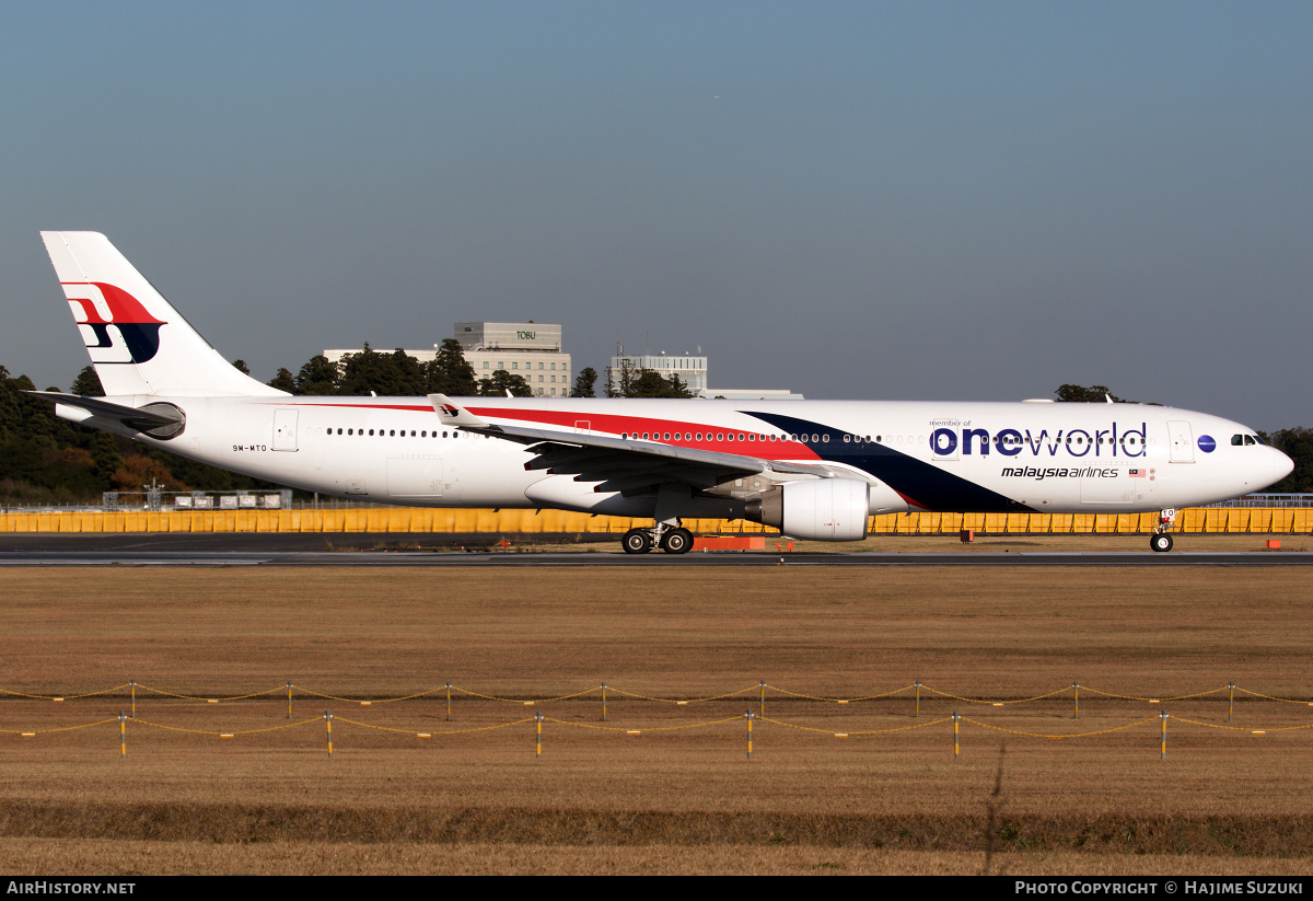 Aircraft Photo of 9M-MTO | Airbus A330-323 | Malaysia Airlines | AirHistory.net #535089