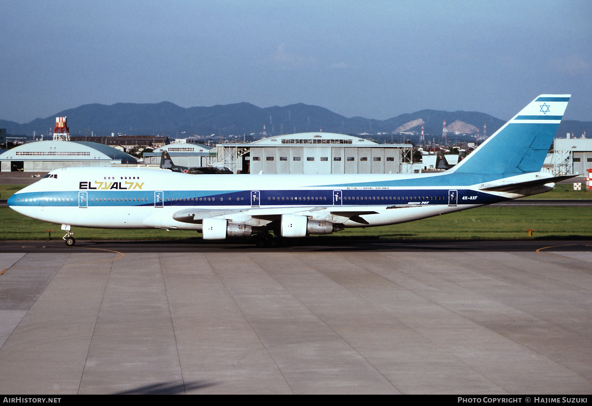 Aircraft Photo of 4X-AXF | Boeing 747-258C | El Al Israel Airlines | AirHistory.net #535090