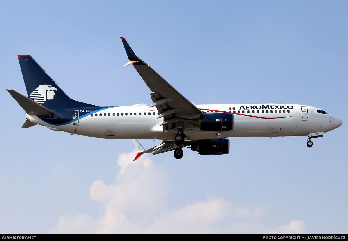 Aircraft Photo of XA-OCC | Boeing 737-8JP | AeroMéxico | AirHistory.net #535124