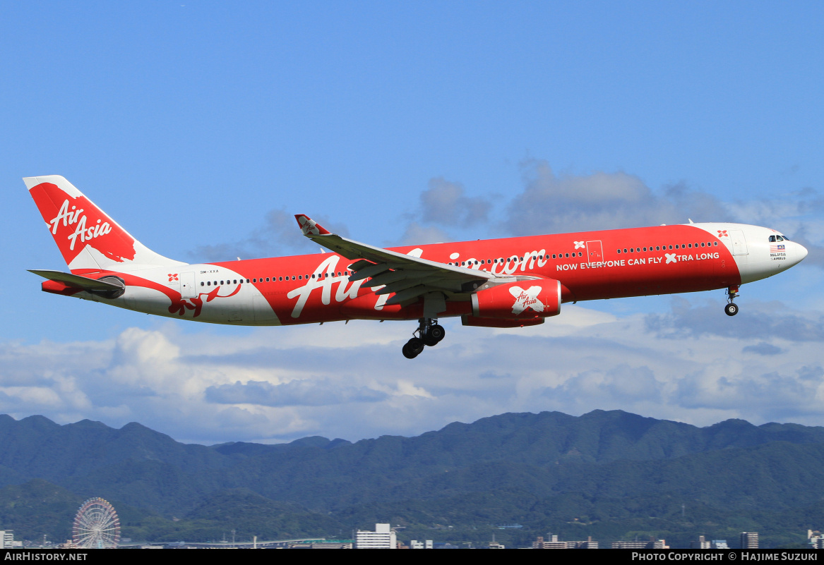 Aircraft Photo of 9M-XXA | Airbus A330-343 | AirAsia X | AirHistory.net #535127