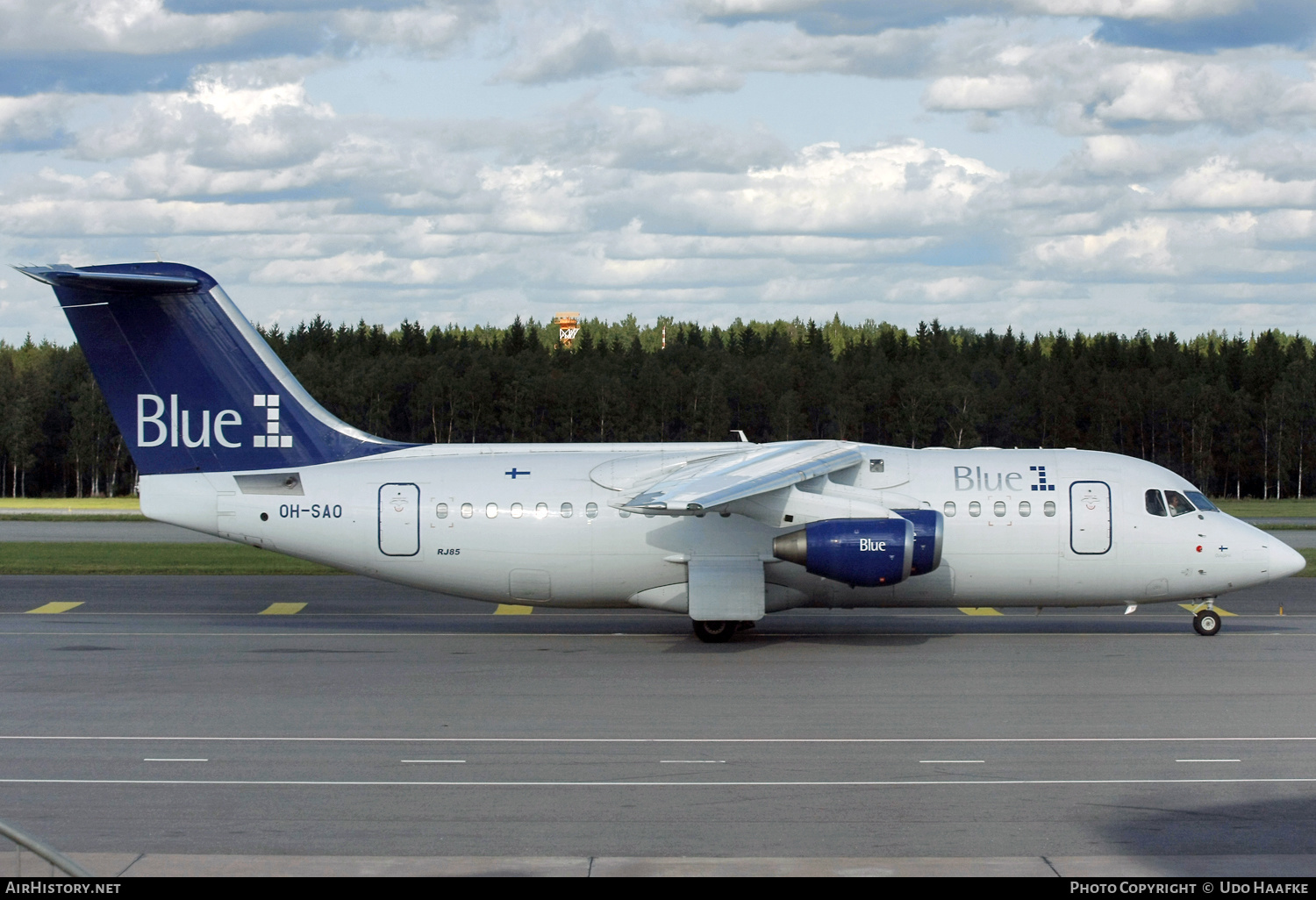 Aircraft Photo of OH-SAO | BAE Systems Avro 146-RJ85 | Blue1 | AirHistory.net #535133