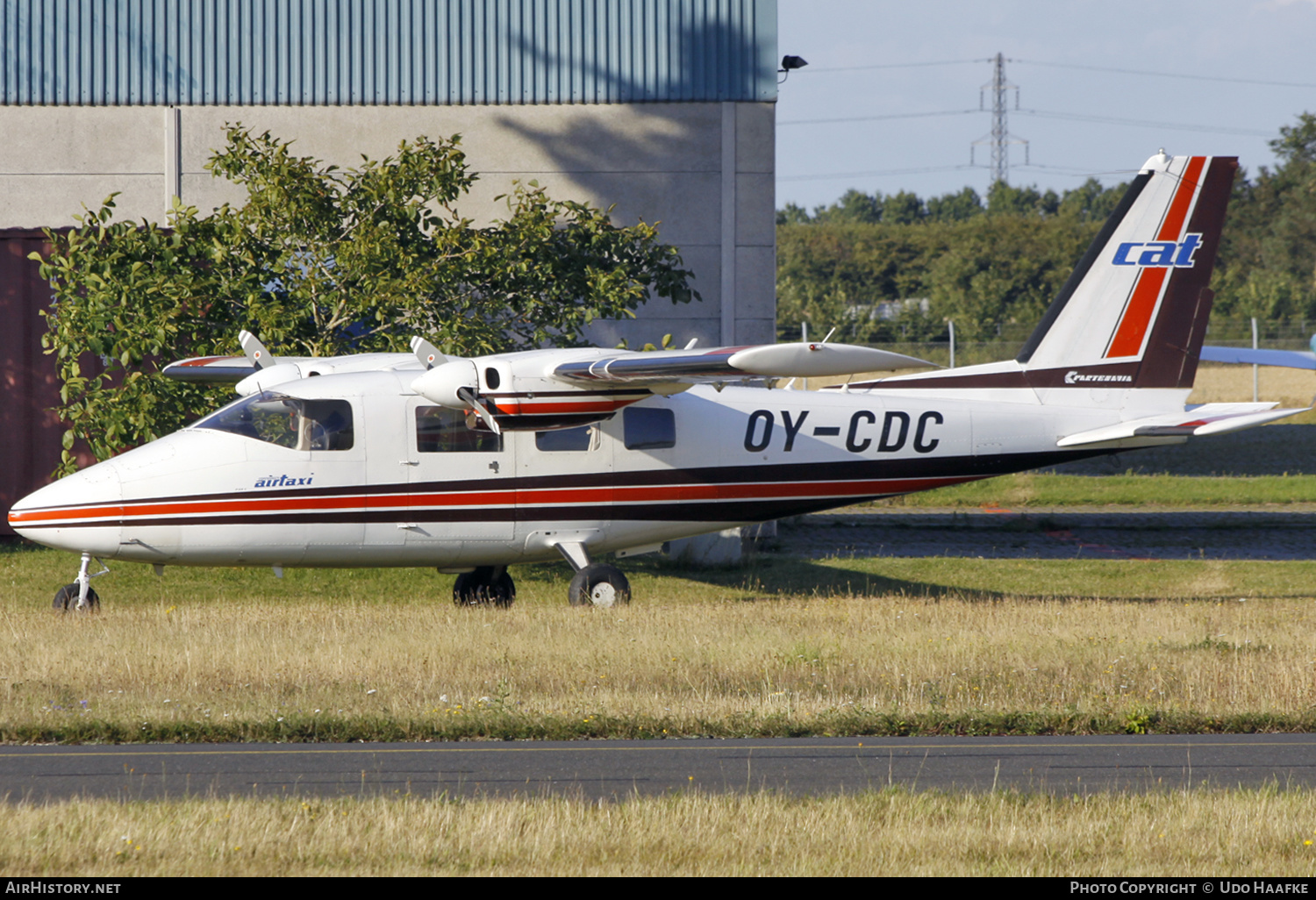 Aircraft Photo of OY-CDC | Partenavia P-68C | CAT - Copenhagen AirTaxi | AirHistory.net #535137