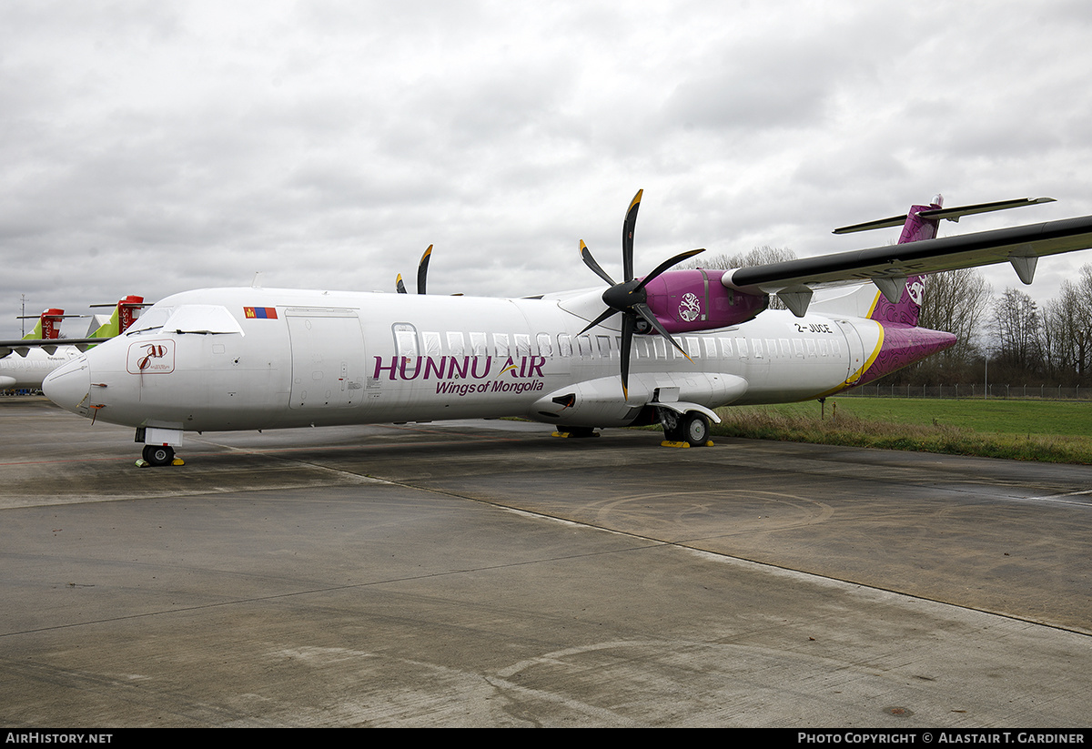 Aircraft Photo of 2-JUCE | ATR ATR-72-500 (ATR-72-212A) | Hunnu Air | AirHistory.net #535150