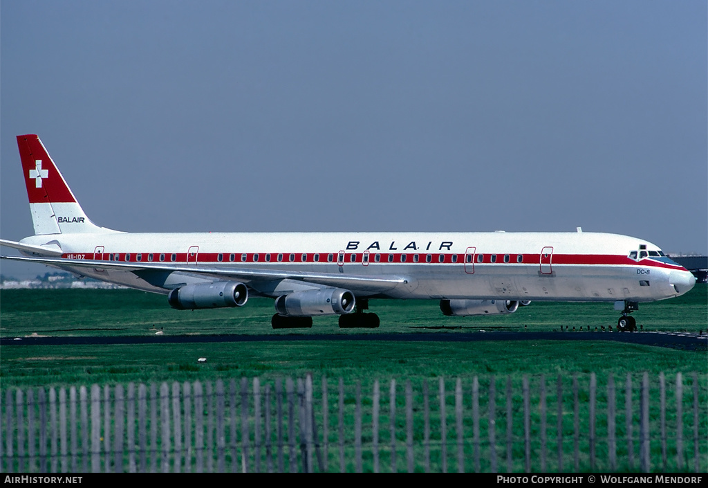 Aircraft Photo of HB-IDZ | McDonnell Douglas DC-8-63PF | Balair | AirHistory.net #535161